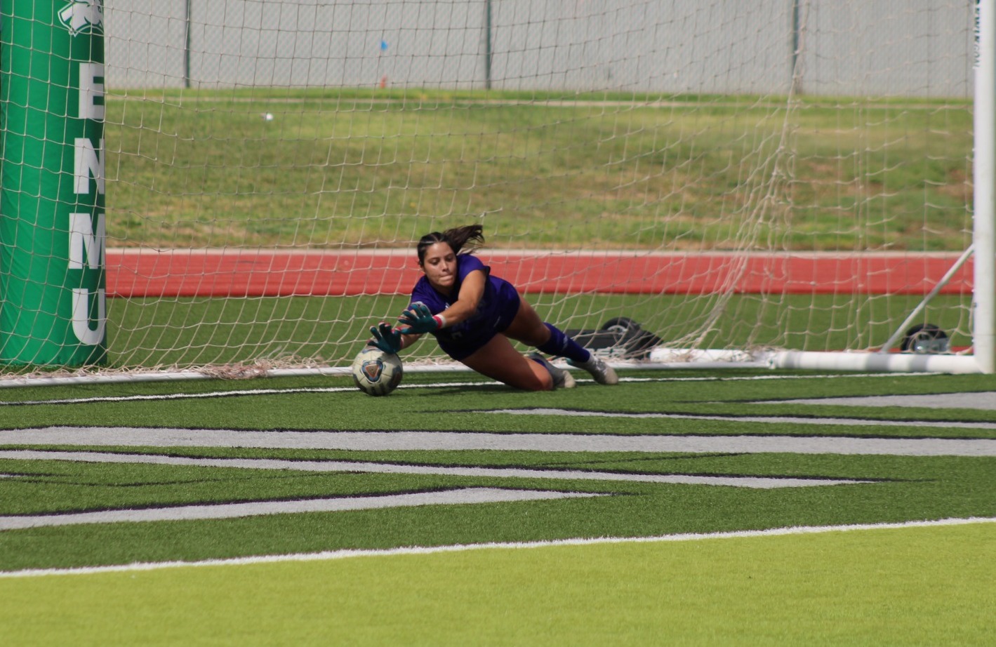 Aja Gonzales makes save vs DBU