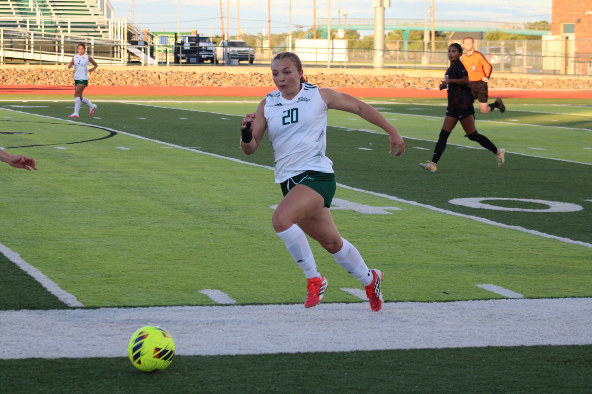Addison Garver against Texas Woman's