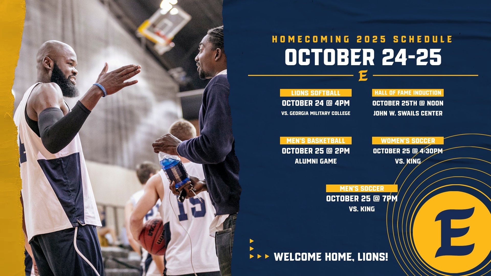 homecoming athletic events