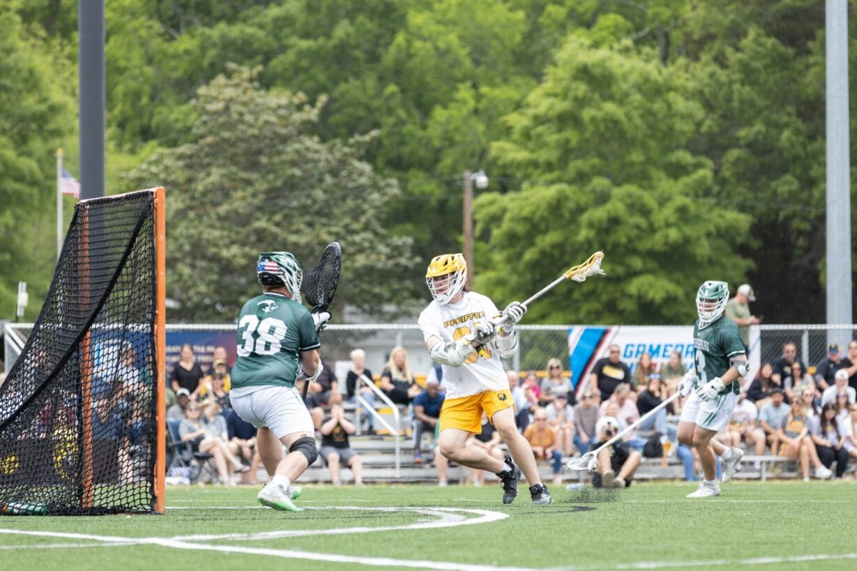 Men's Lacrosse Caps Unbeaten USA South Slate With Rout of Rival