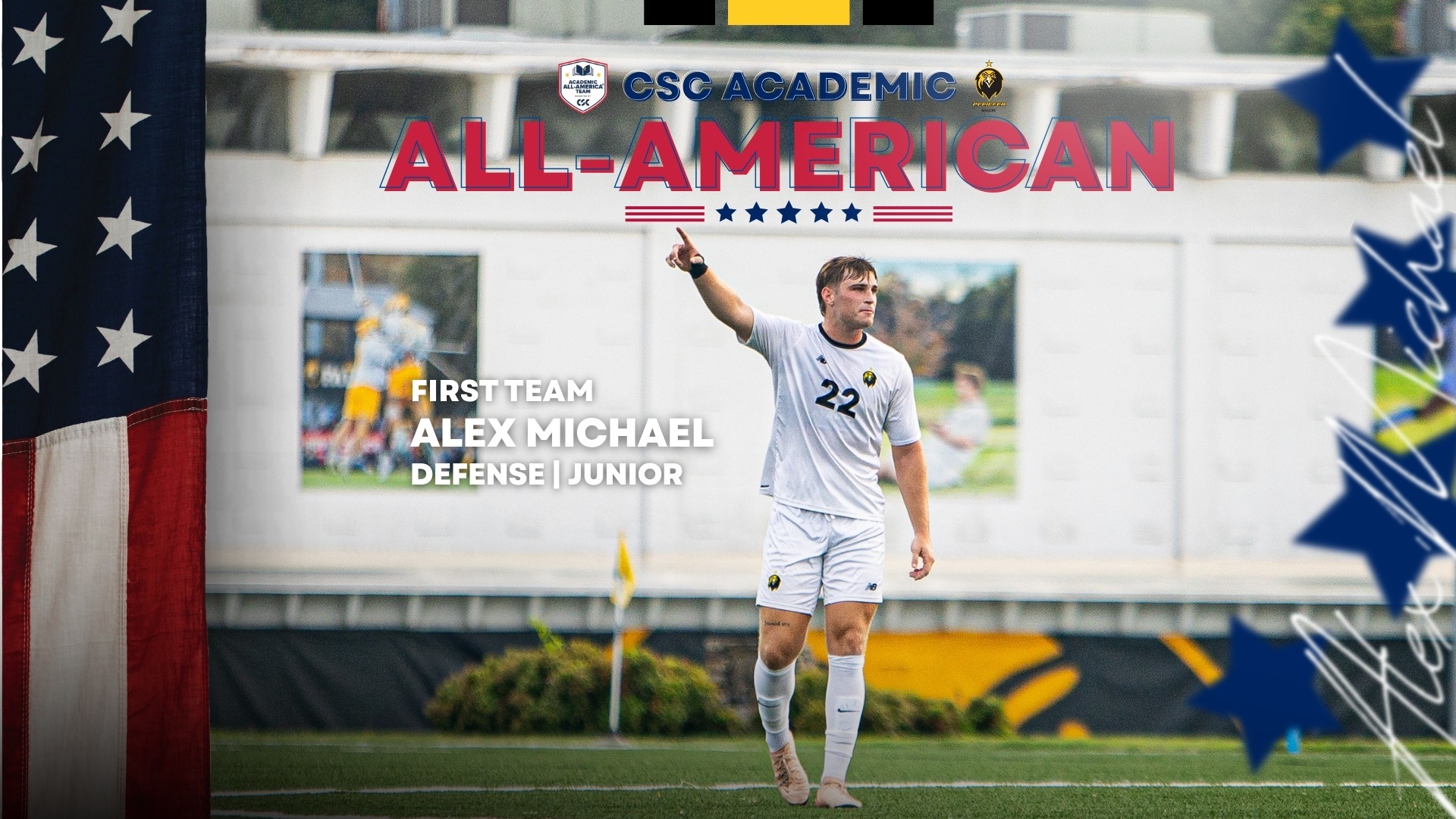 Alex Michael Academic All American