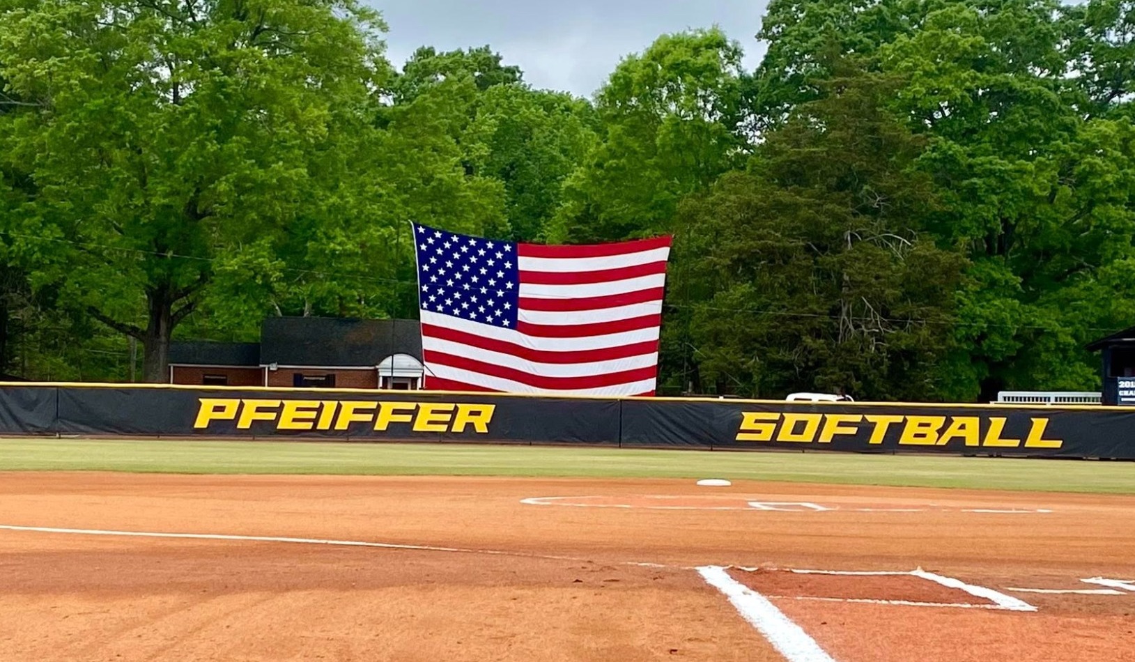 American Flag - Softball Field