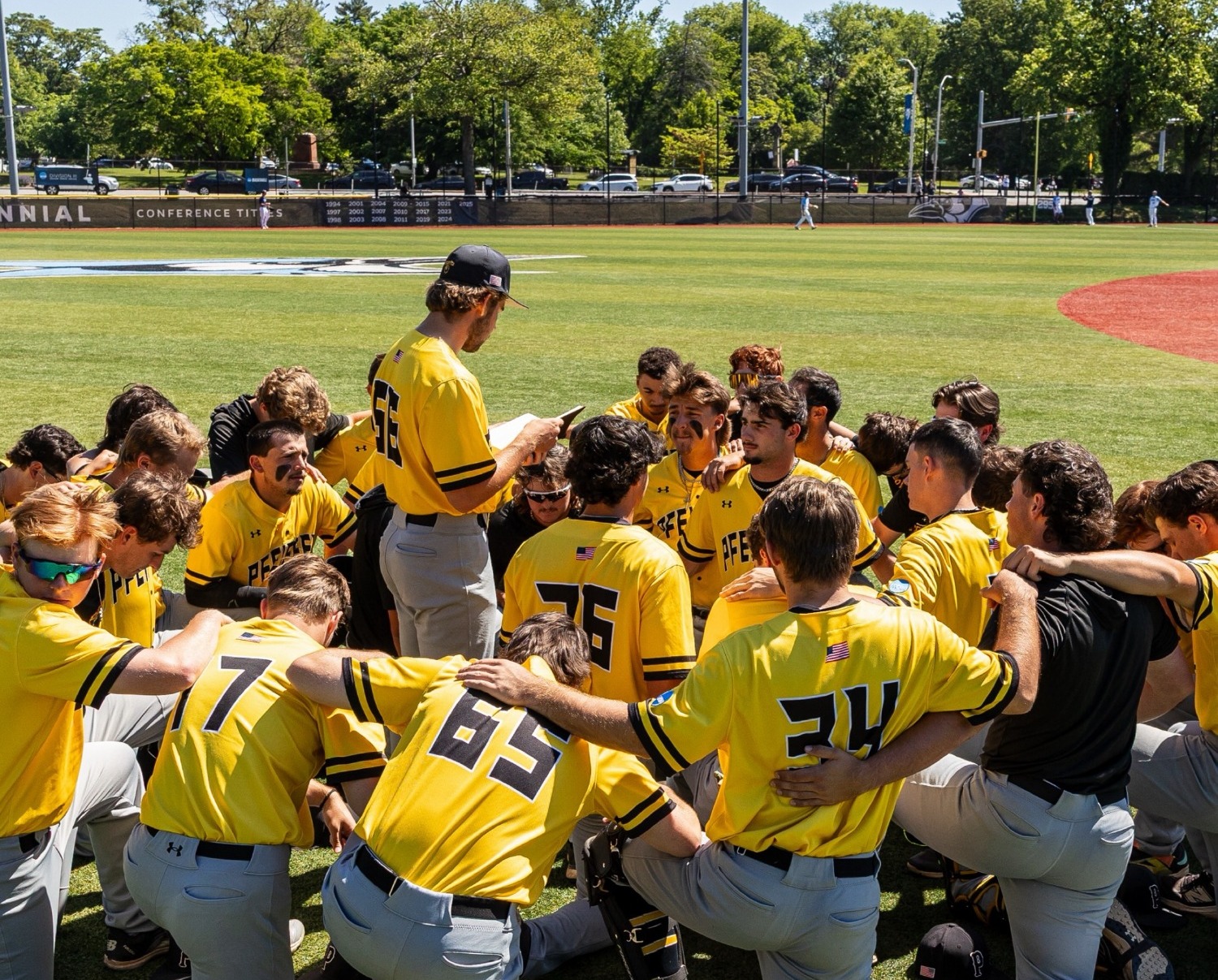 Baseball Huddle at NCAA - 2026