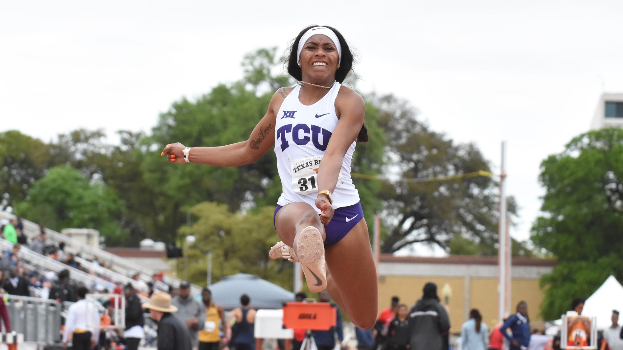 Destiny Longmire Women's Outdoor Track TCU Athletics