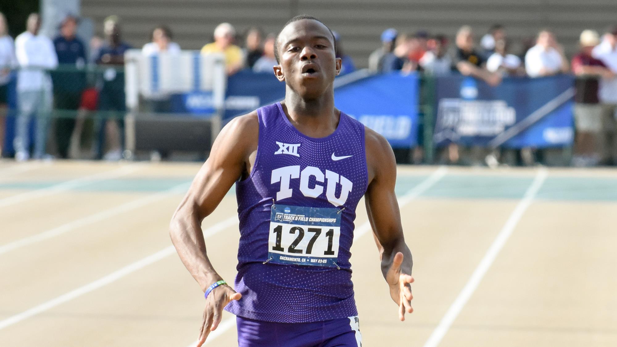 Derrick Mokaleng Men's Outdoor Track TCU Athletics