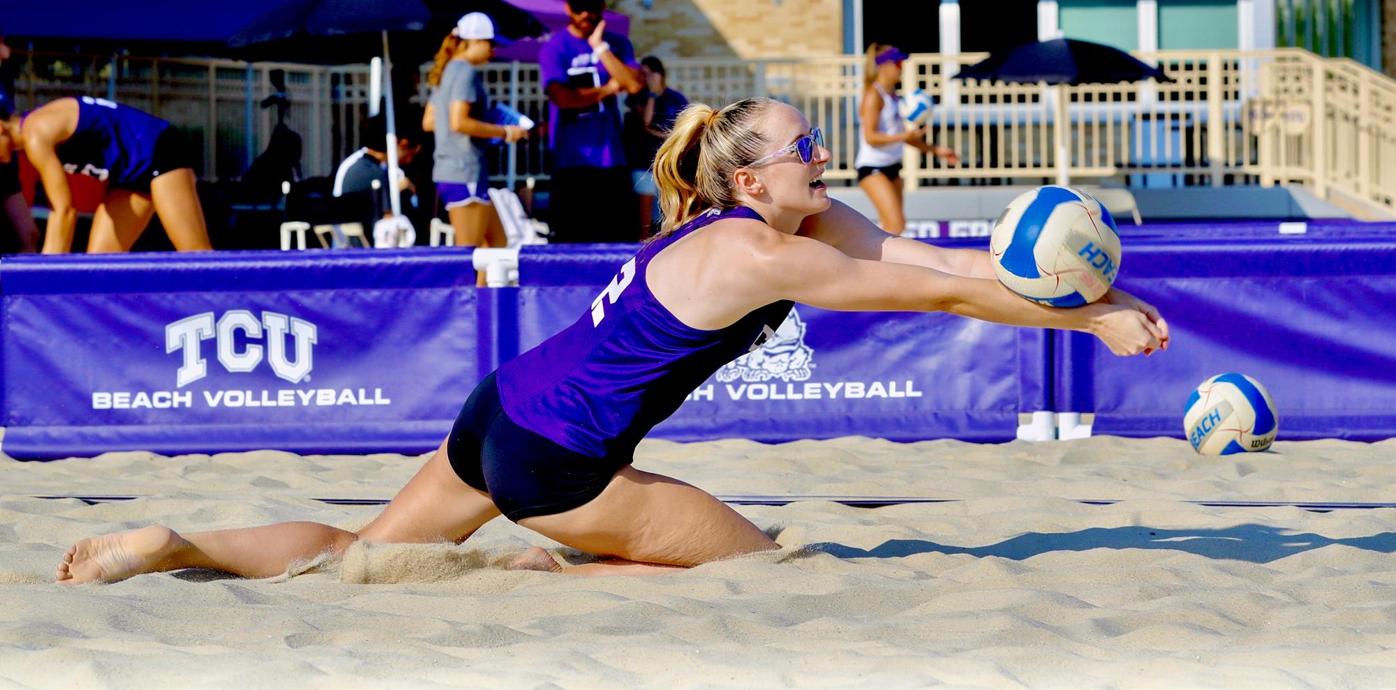 Trinity Cavanaugh Women's Beach Volleyball TCU Athletics