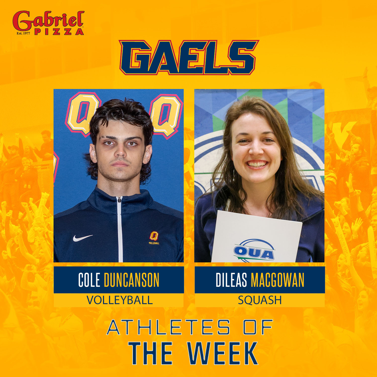 Athletes of the Week (March 15, 2022)