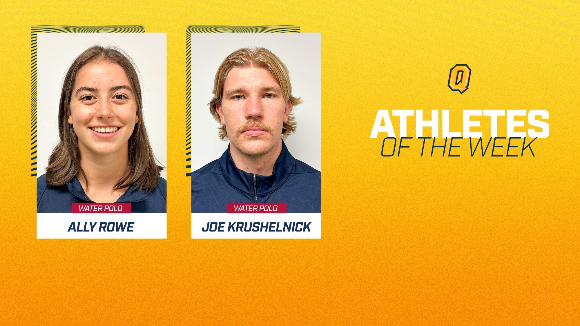 Athletes of the week - Nov. 27, 2023