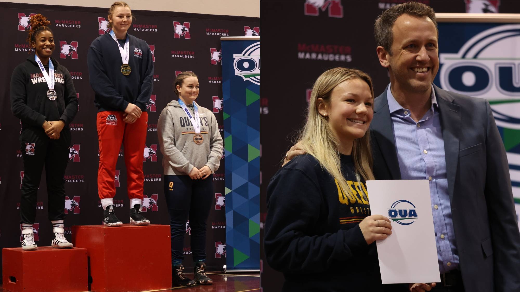 Marthe Laplante-Brady and Kenna Winget