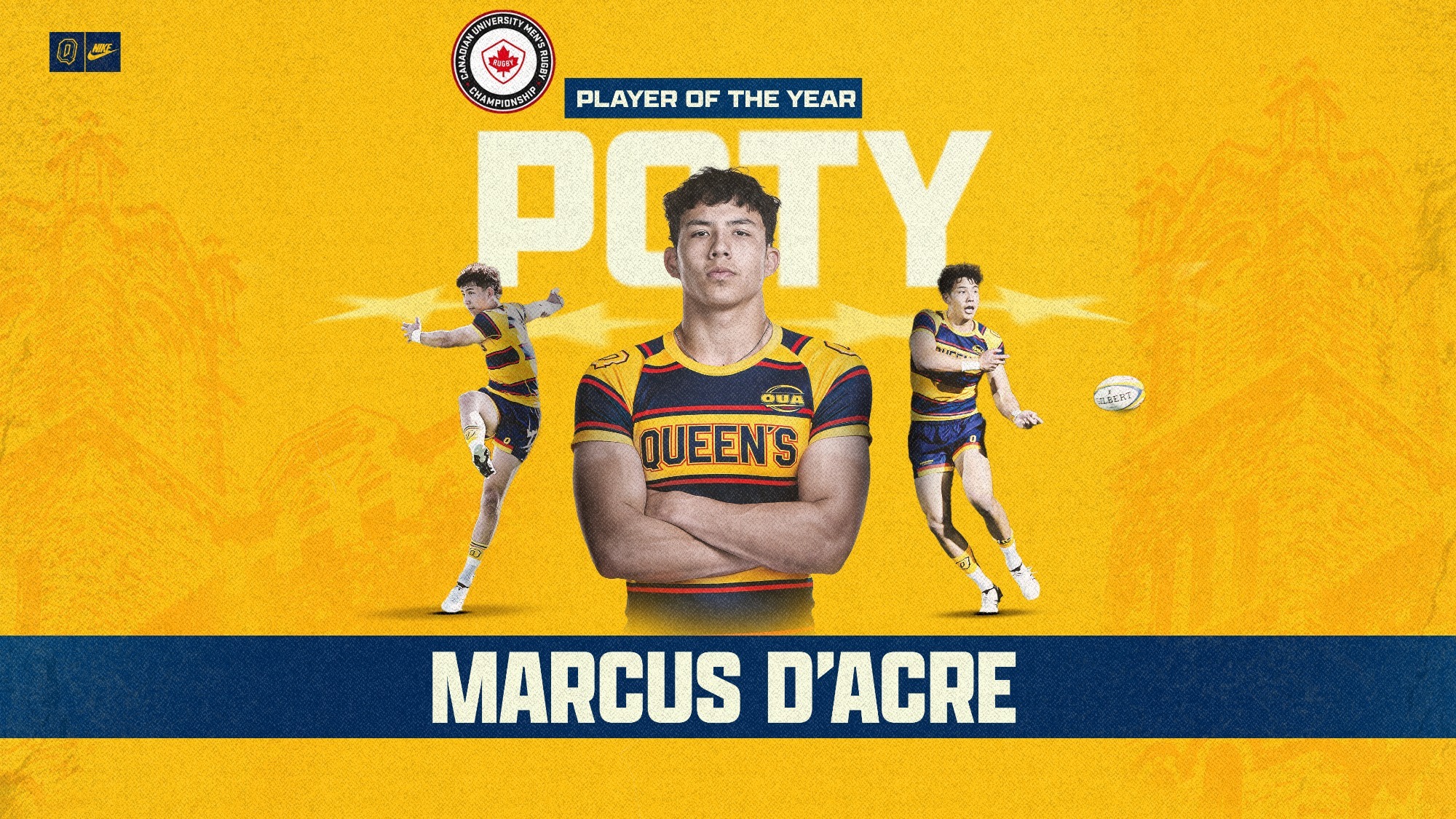 Marcus D'Acre - CUMRC Player of the Year
