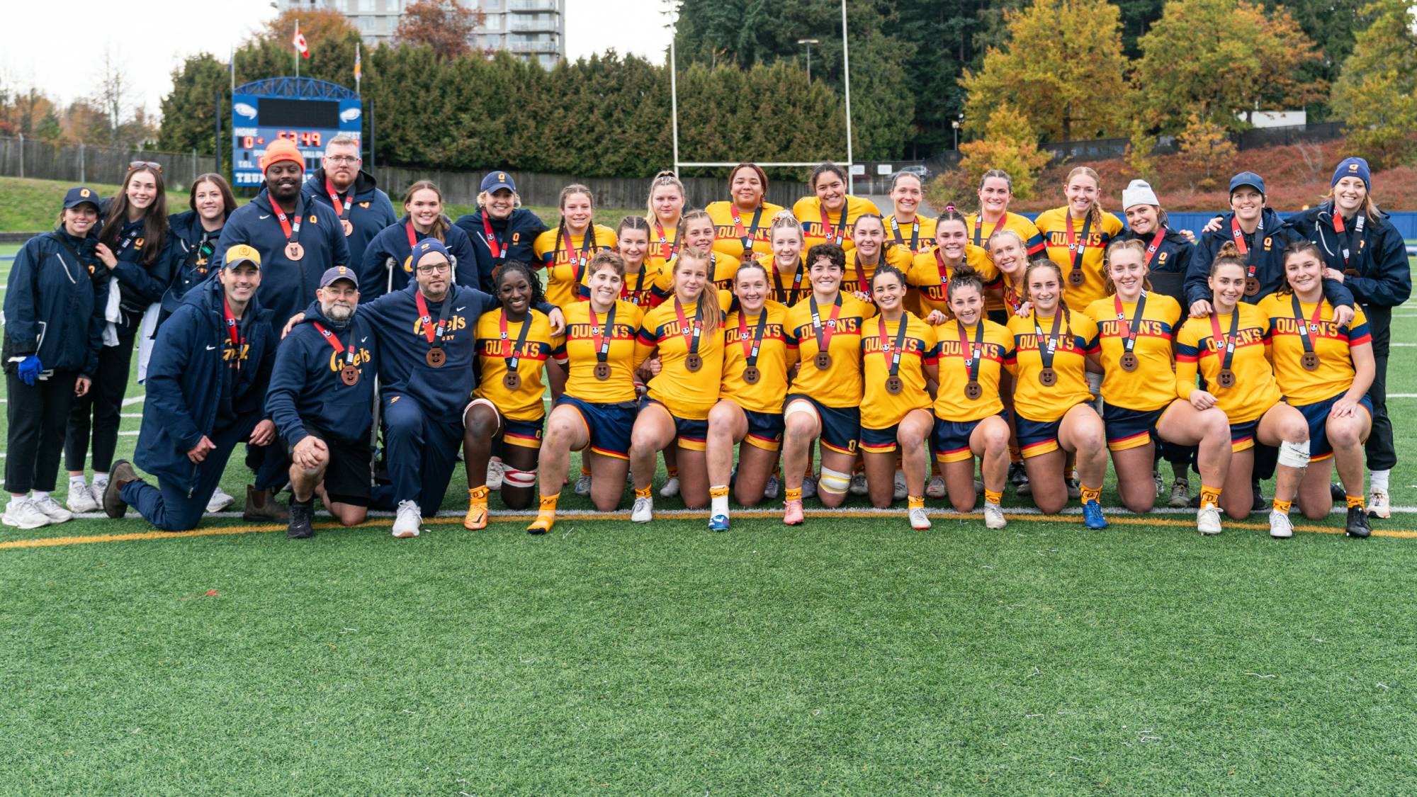 Queen's Women's Rugby - Bronze Medal at U SPORTS