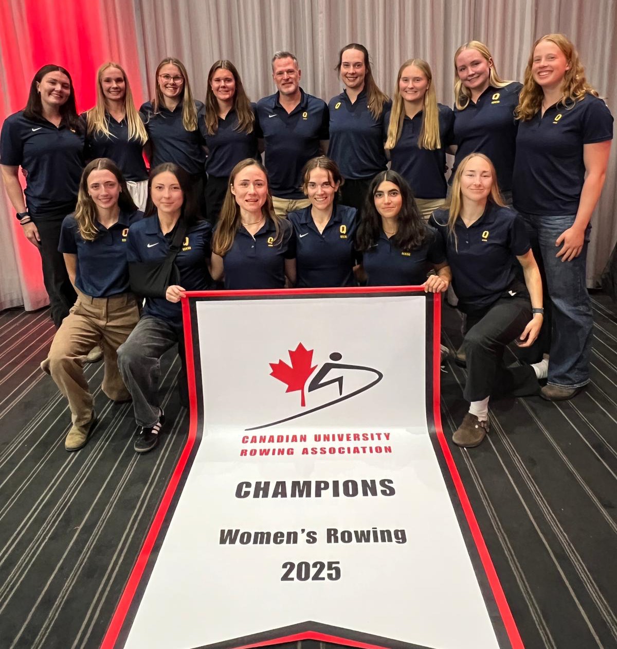 Gold and more for Queen's at Canadian University Rowing Championship