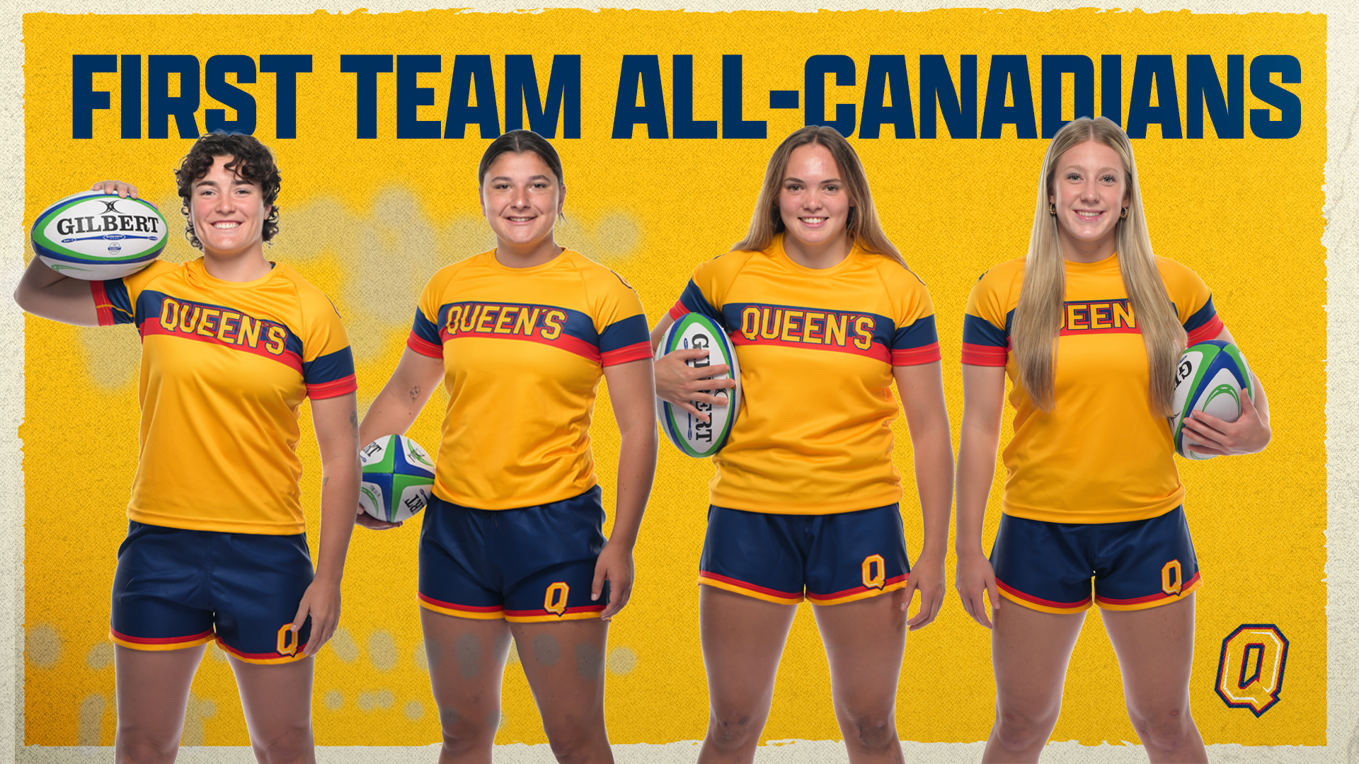 Lizzie Gibson, Maxie Grant, and Jiggy Schonfeld named First Team All-Canadians ,Kennedi Stevenson Second Team All-Canadian.
