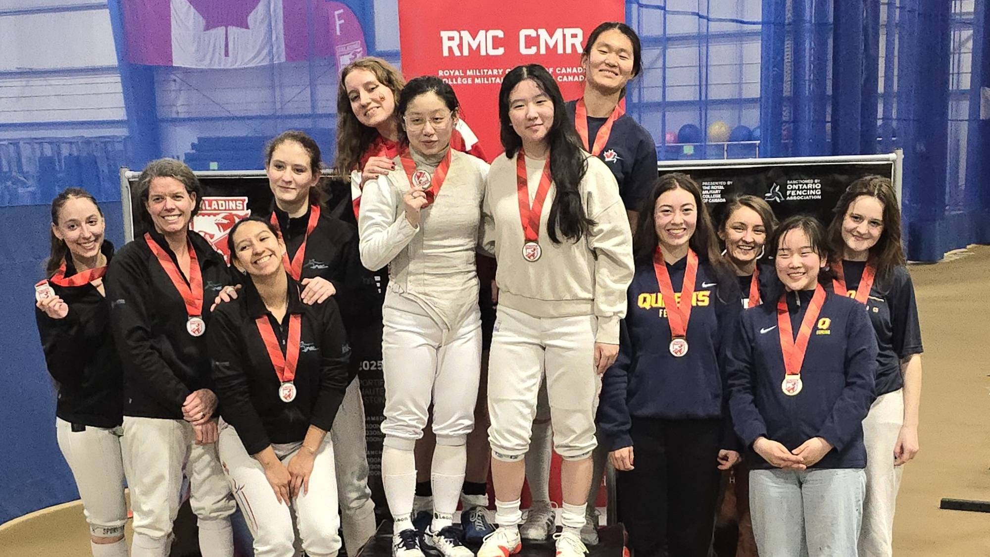 Queen's Women's Foil Team - Bronze