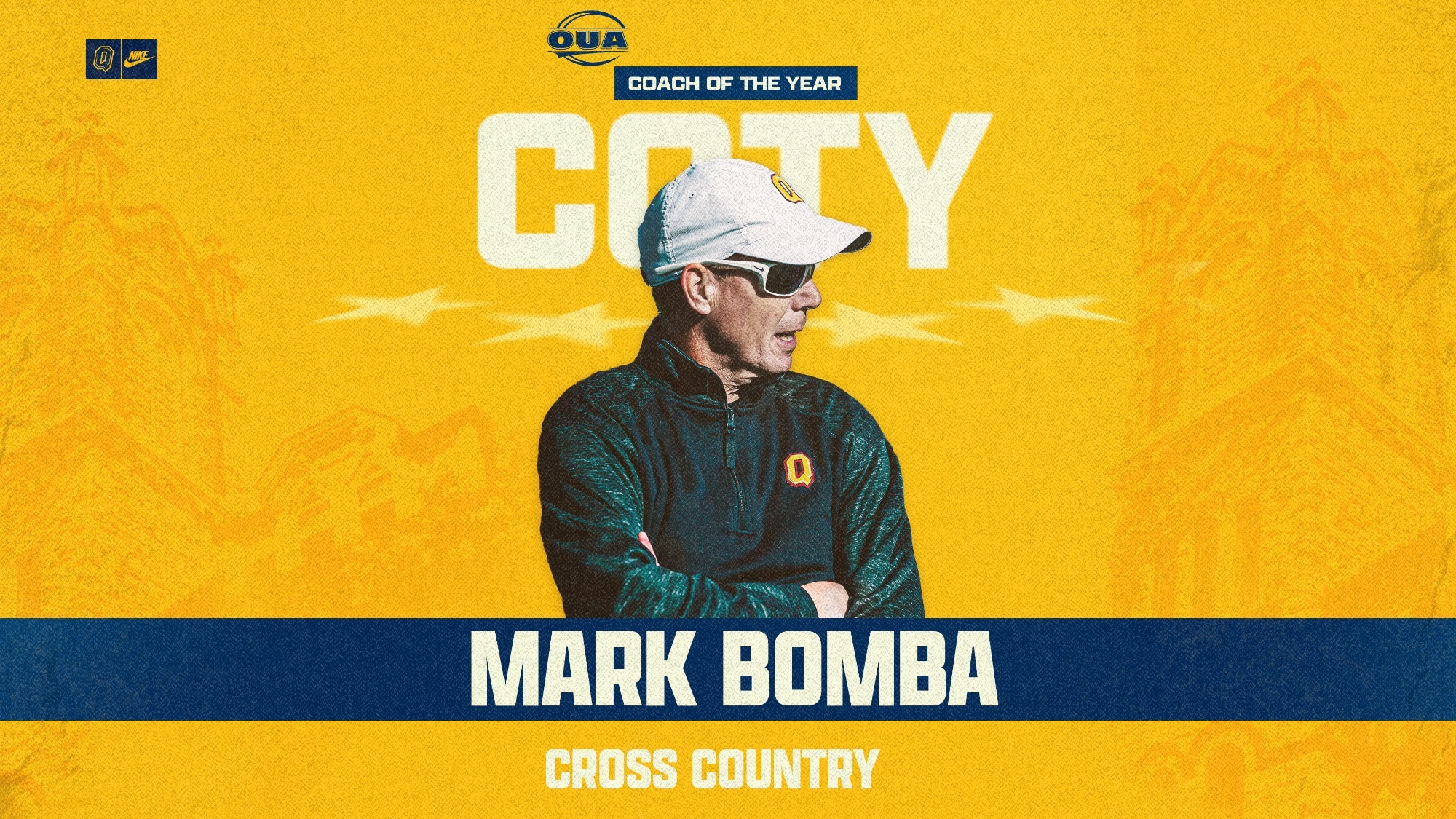 Mark Bombo OUA Cross Country Coach of the Year 2025