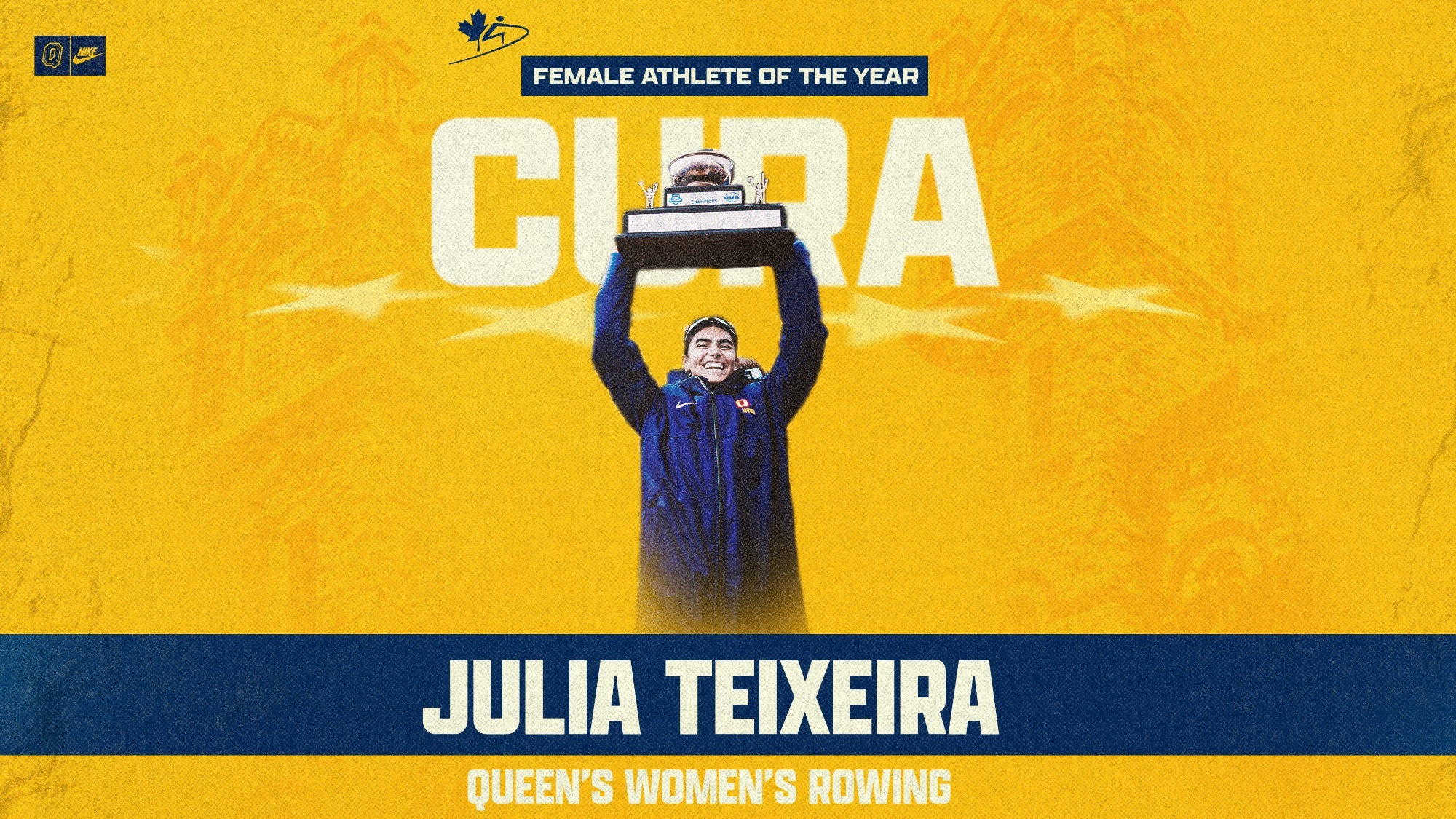 Julia Teixeira CURA Female Athlete of the Year