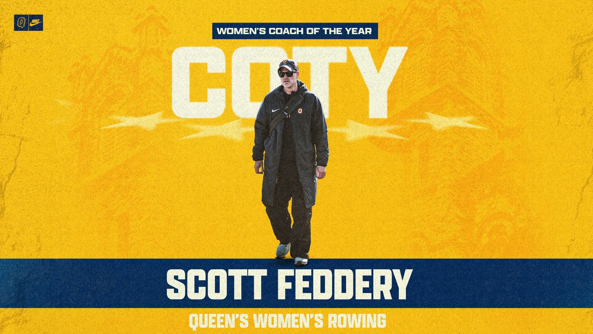 Scott Feddery wins Crew Coach of the Year
