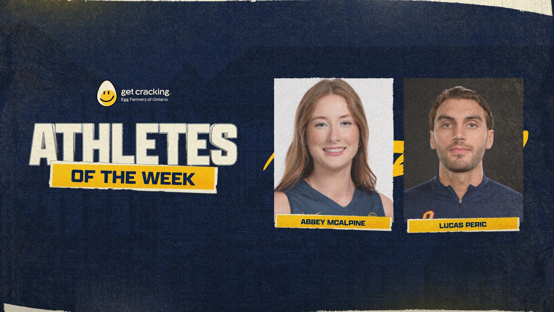 Abbey McAlpine and Lucas Peric