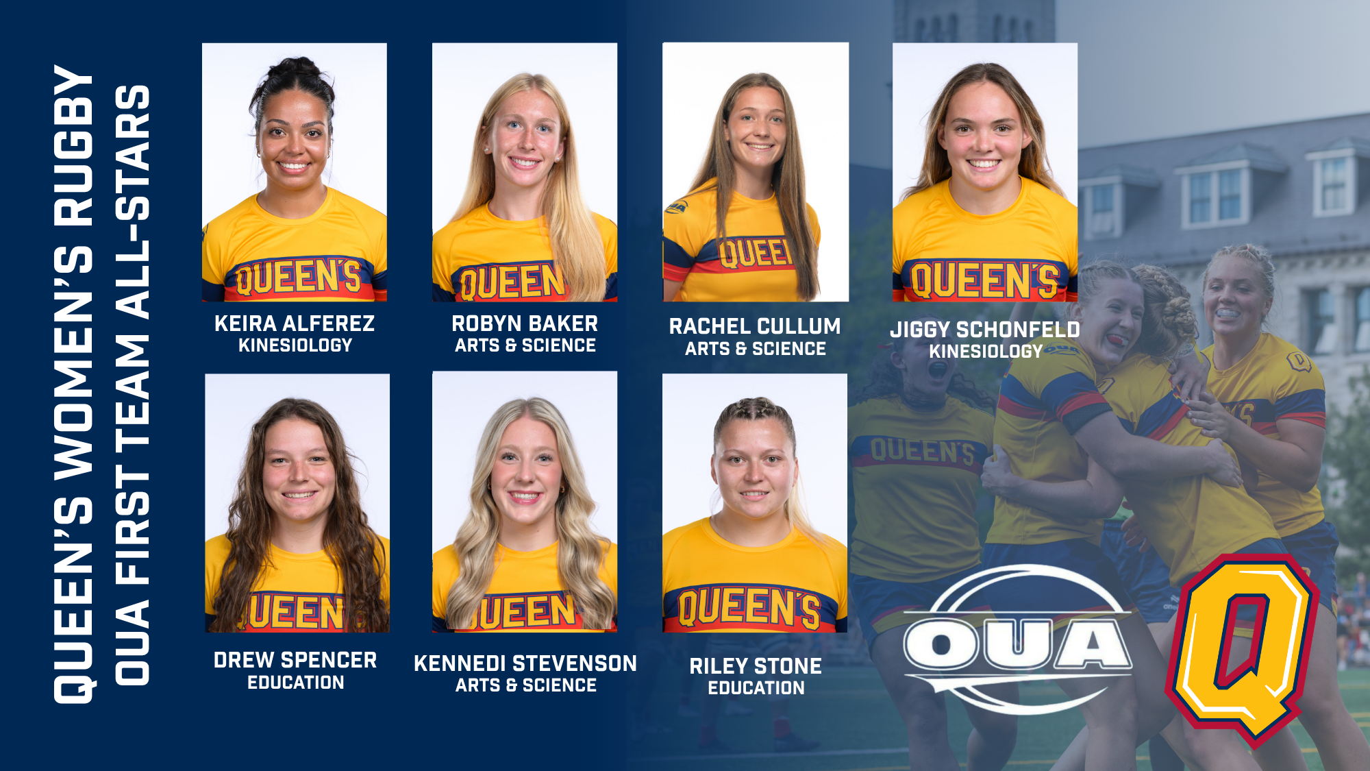 Queen's Women's Rugby All-Stars