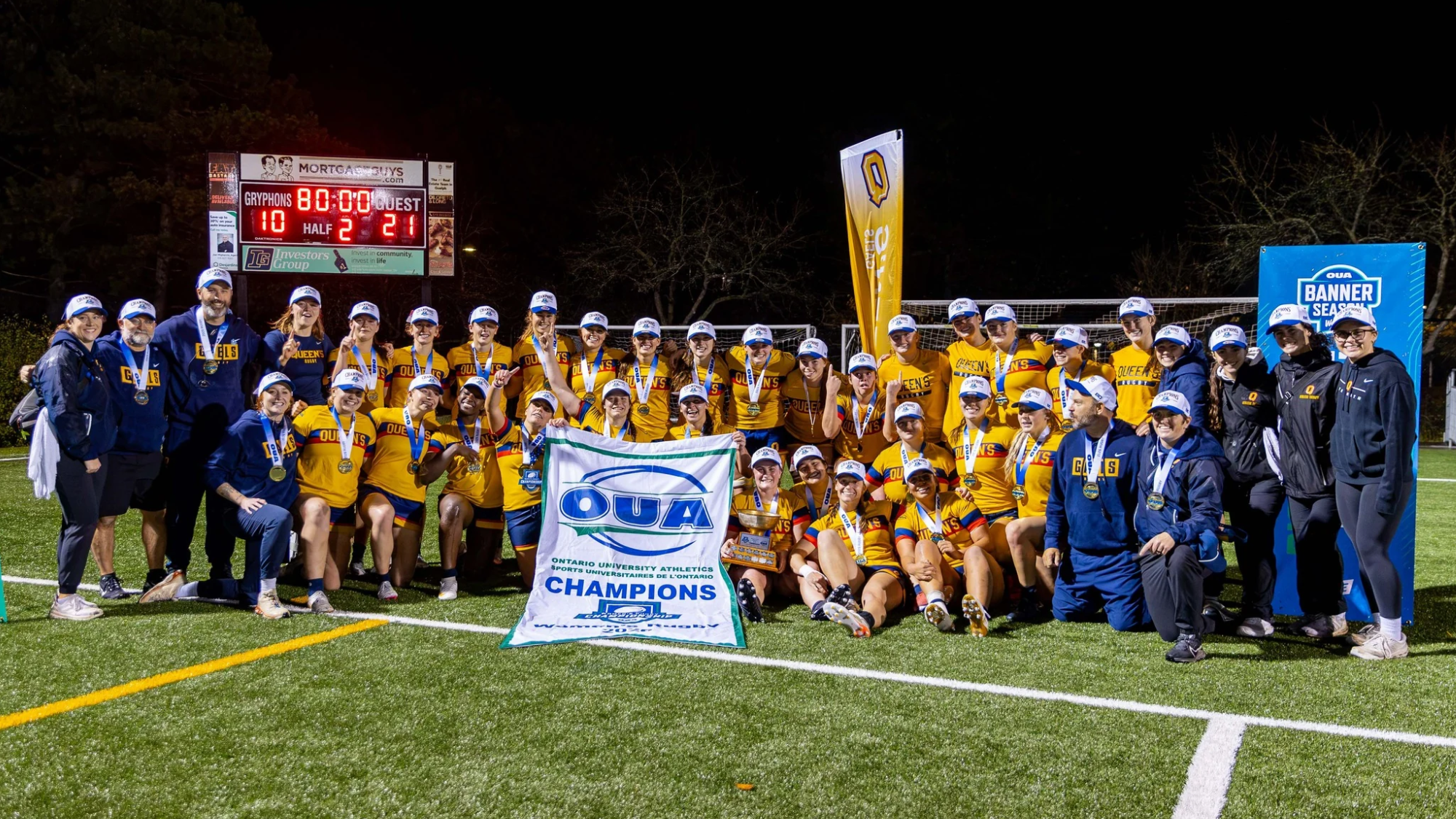 Queen's Women's Rugby - OUA Champions