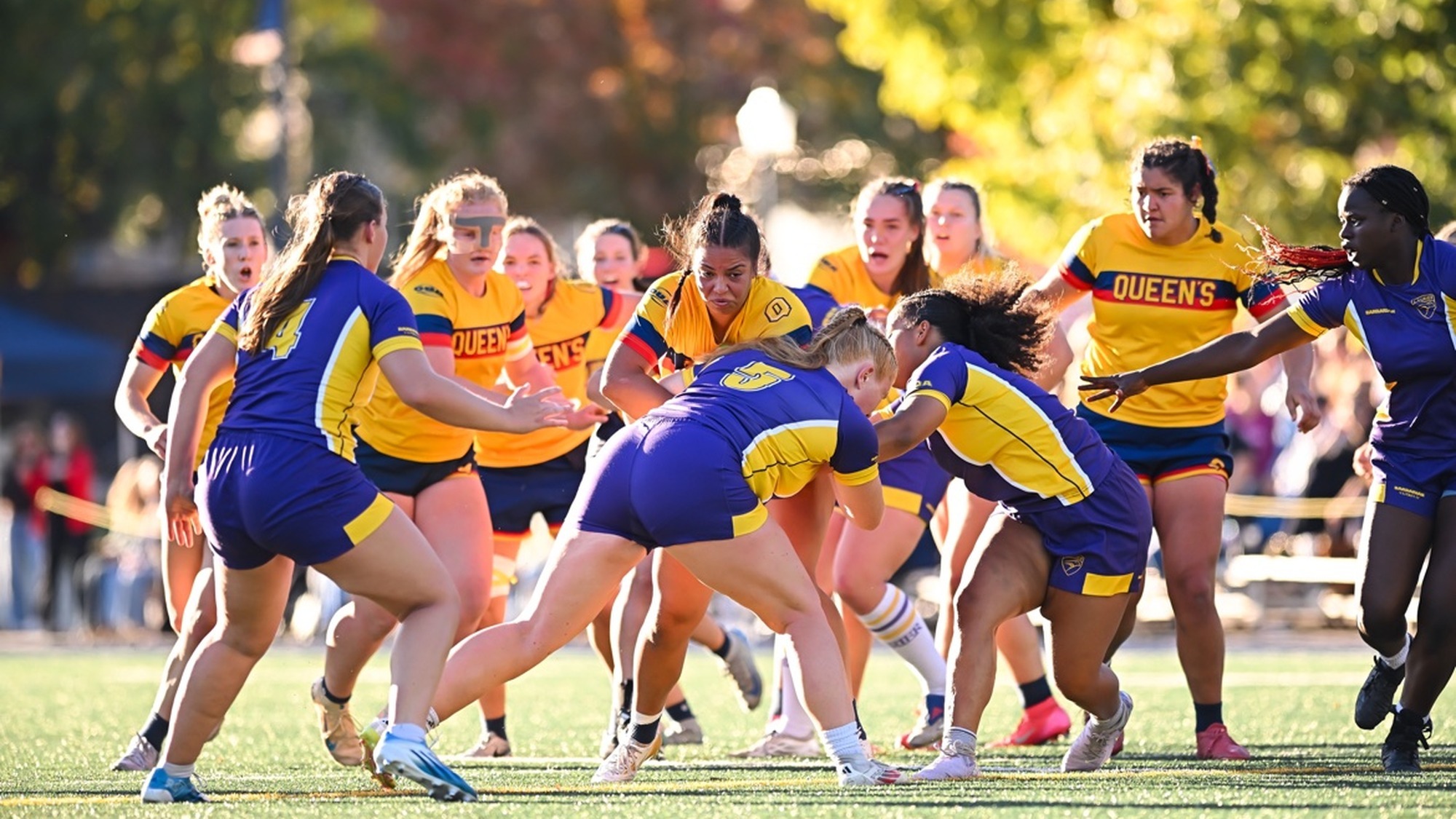 Queen's Women's Rugby vs Laurier