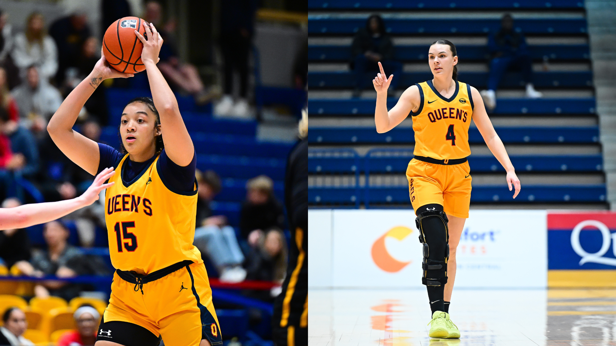 Kiyara Letlow and Bella Gaudet - OUA All-Stars