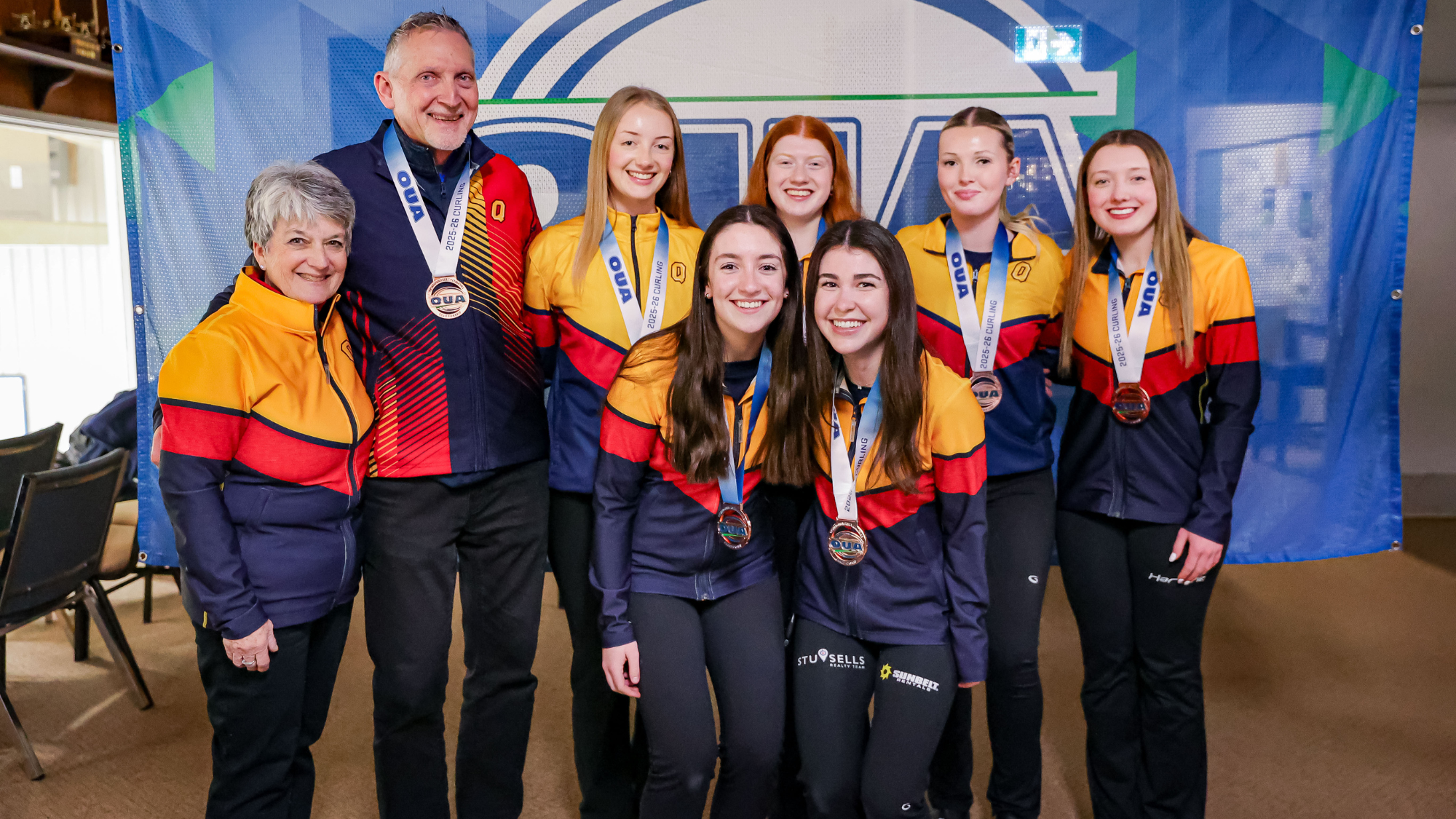 Queen's Women's Curling - OUA bronze