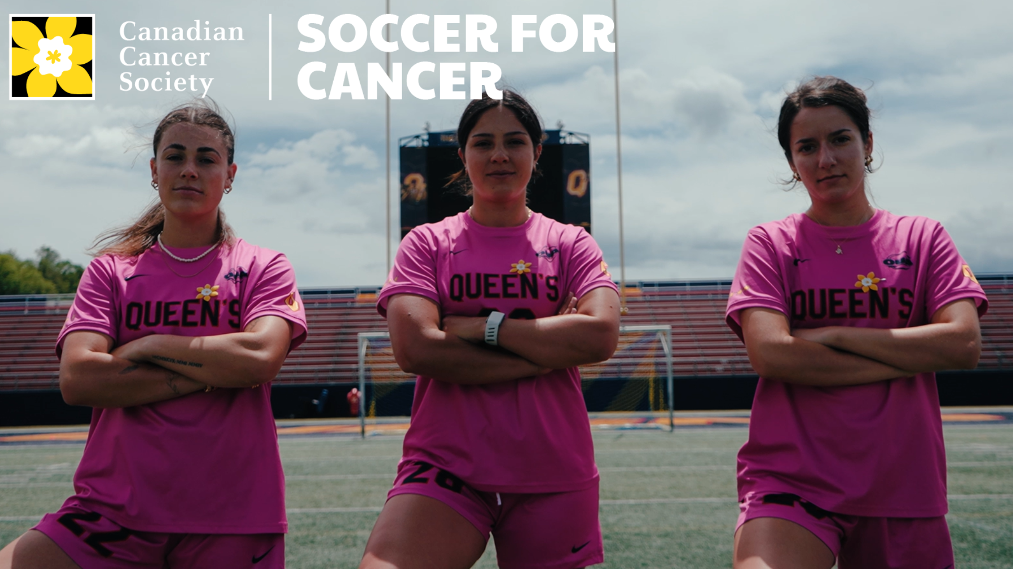 Queen's Women's Soccer - Soccer for Cancer