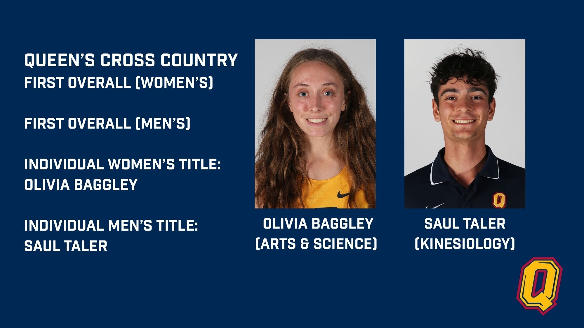 Olivia Baggley and Saul Taler