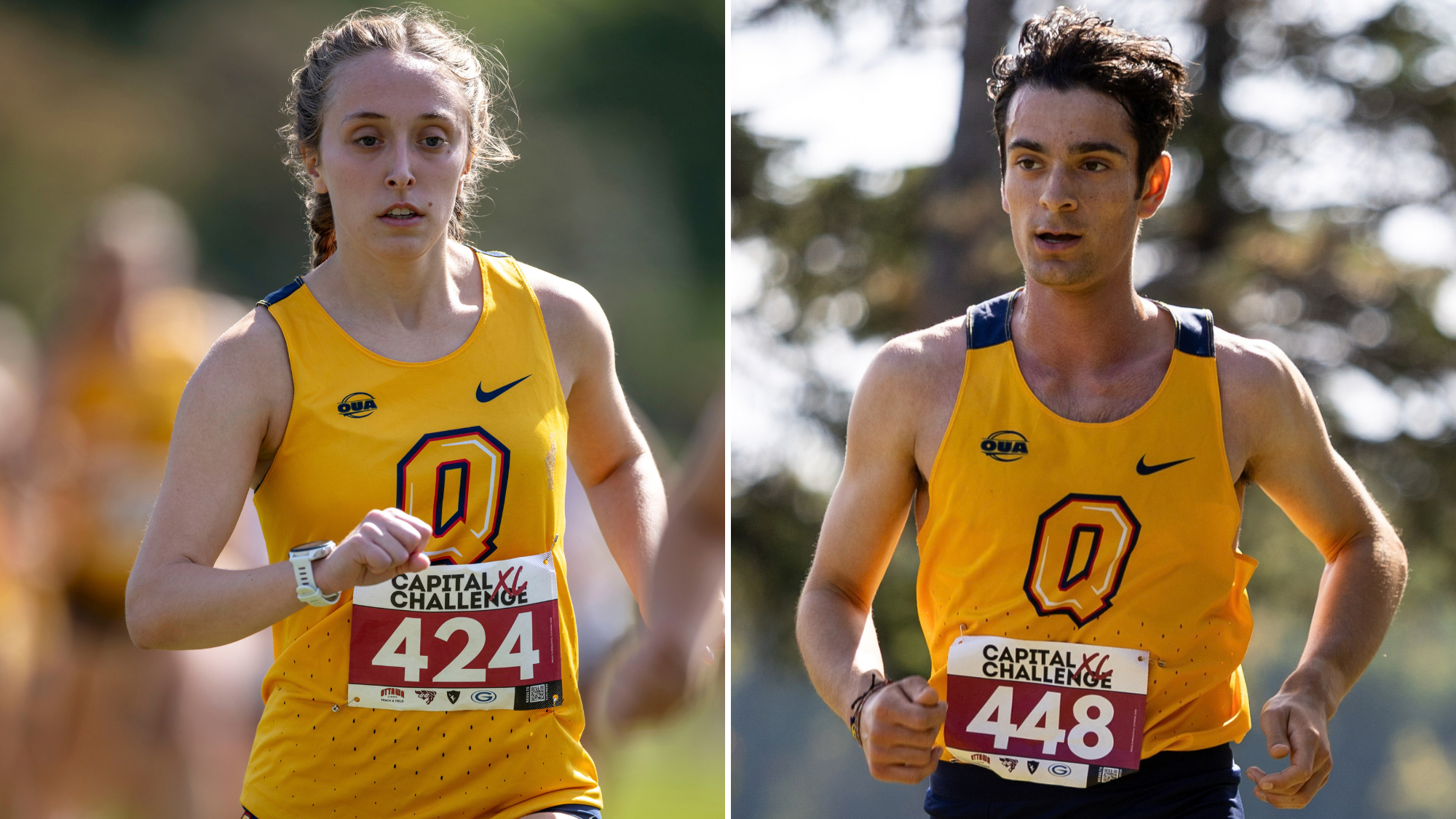 Olivia Baggley and Saul Taler