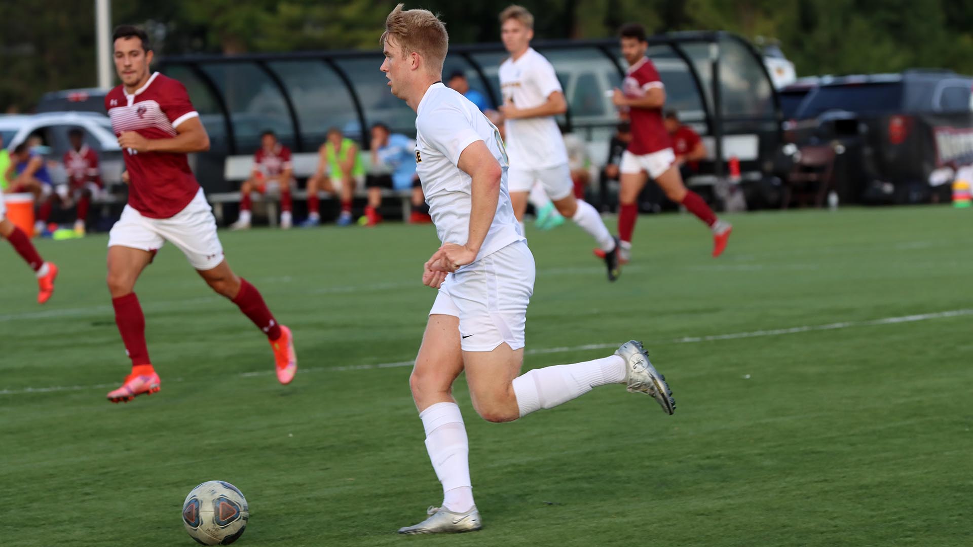 GOLDEN KNIGHTS COMEBACK FALLS SHORT AT SAINT ANSELM College of Saint Rose Athletics