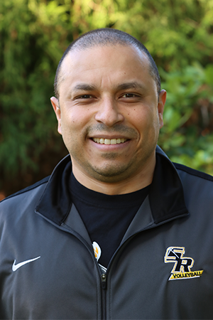 Assistant Coach Lopez of The College of Saint Rose 2022 volleyball team