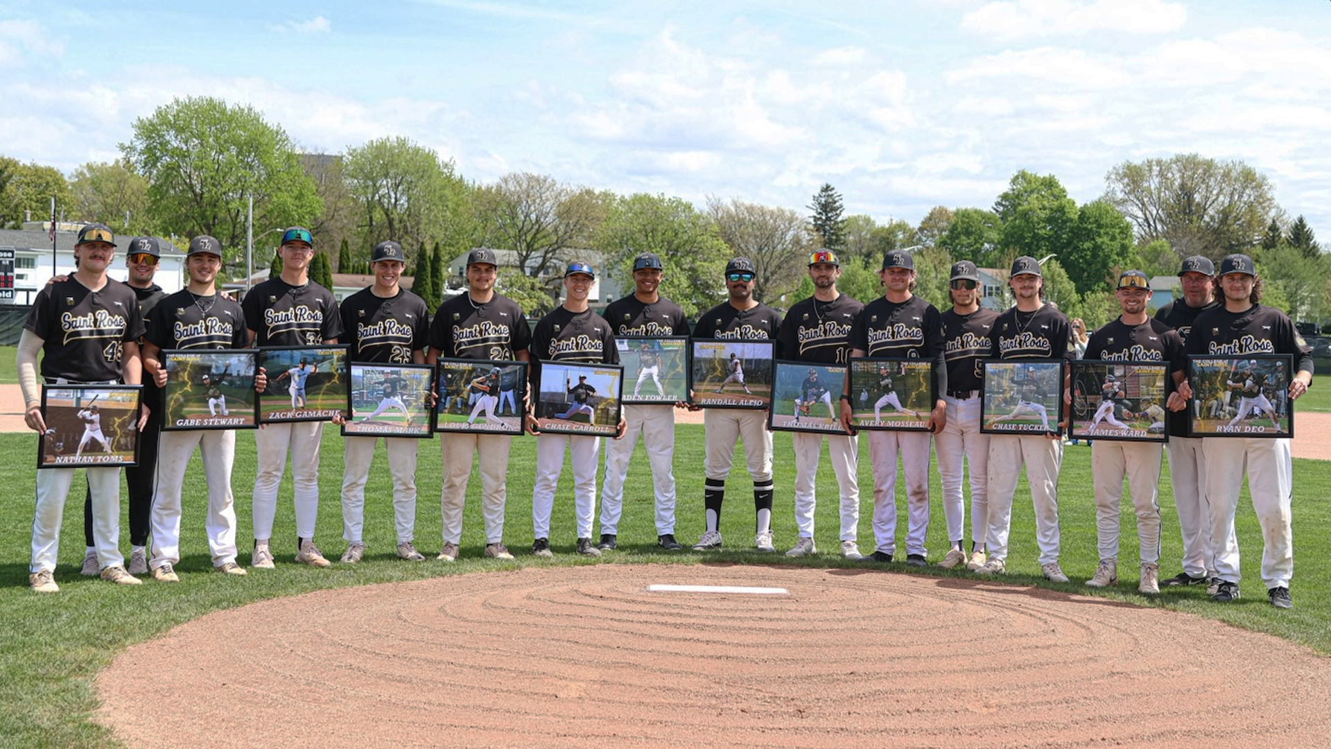 2024 Saint Rose baseball seniors