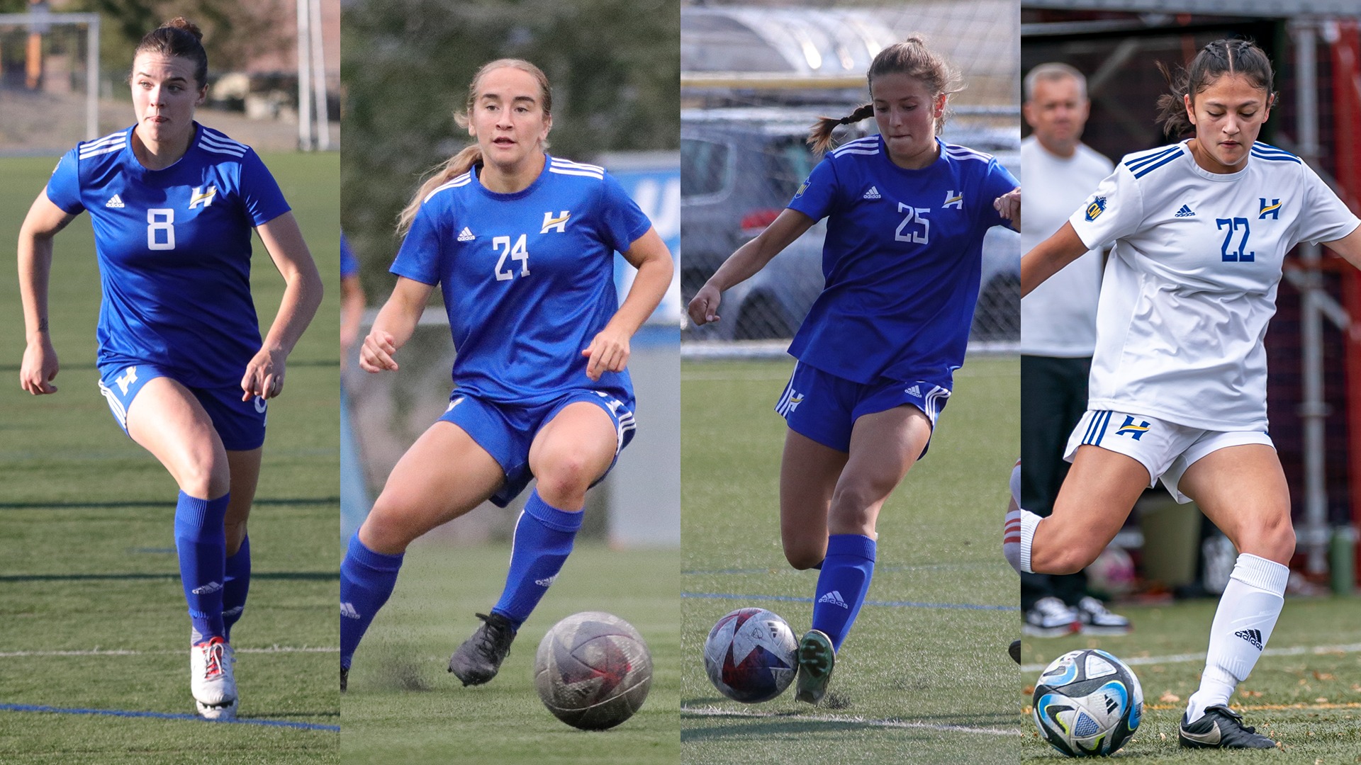 Four women’s soccer players recognized by Canada West - University of ...