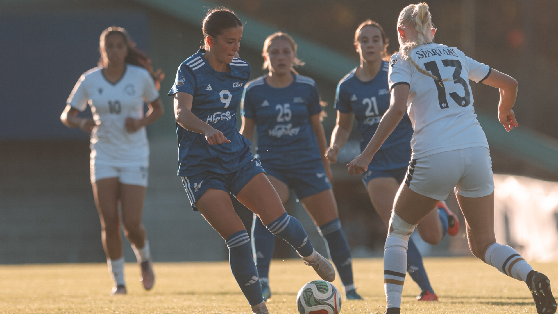 Eleni Georgacacos battling TWU spartans