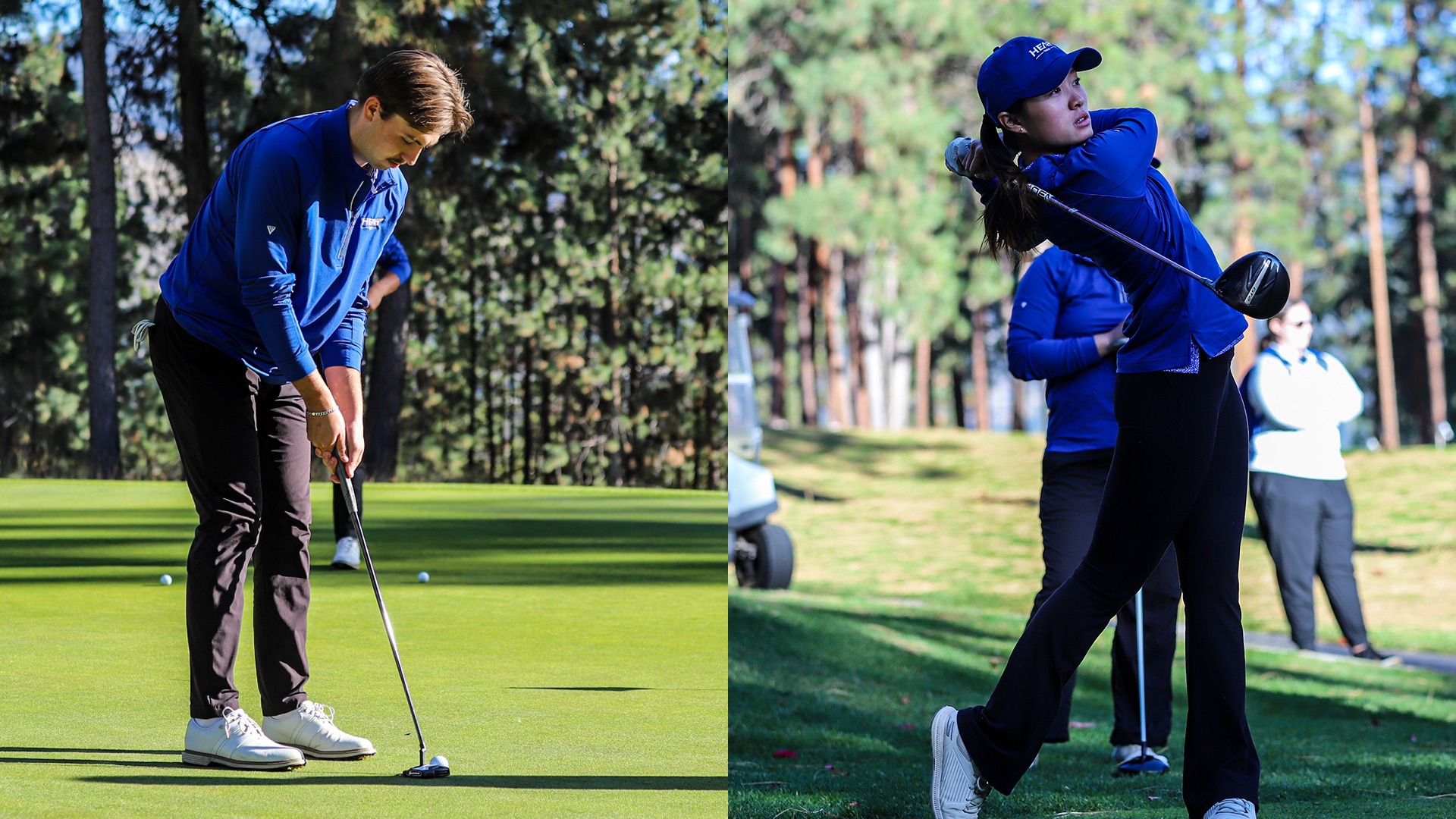 Andrew Rouble and Kiana Chen take on Victoria in match play