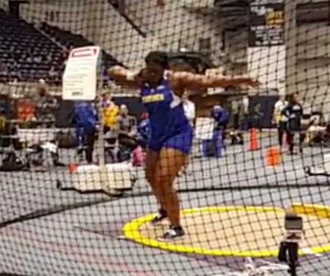 Breane Jemison Indoor Shot Put