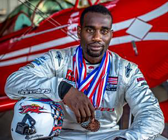 Anthony Oshinuga Men's Basketball Player and Pilot