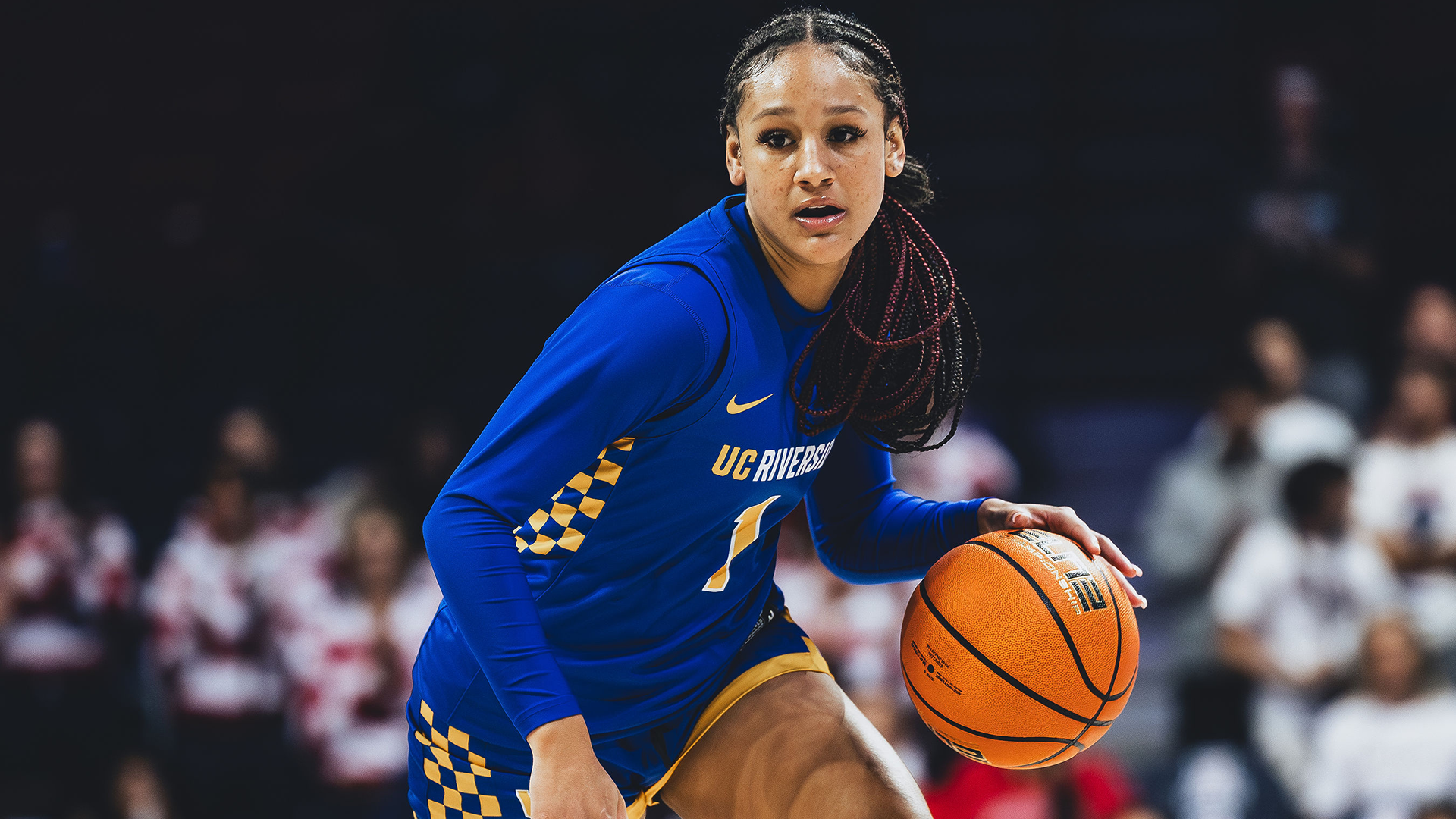 Kaylani Polk driving at Arizona