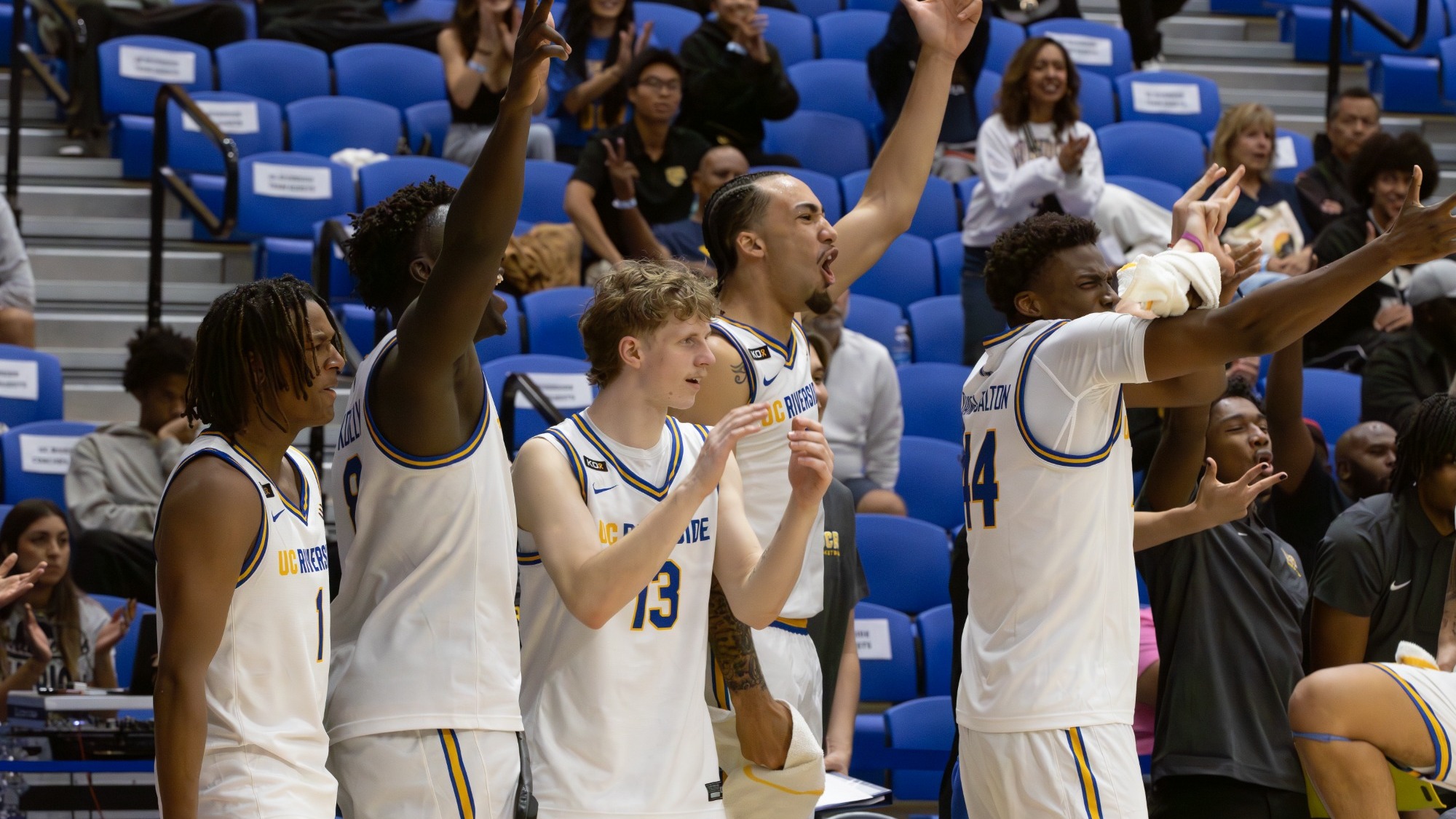 Men's Basketball Celebration