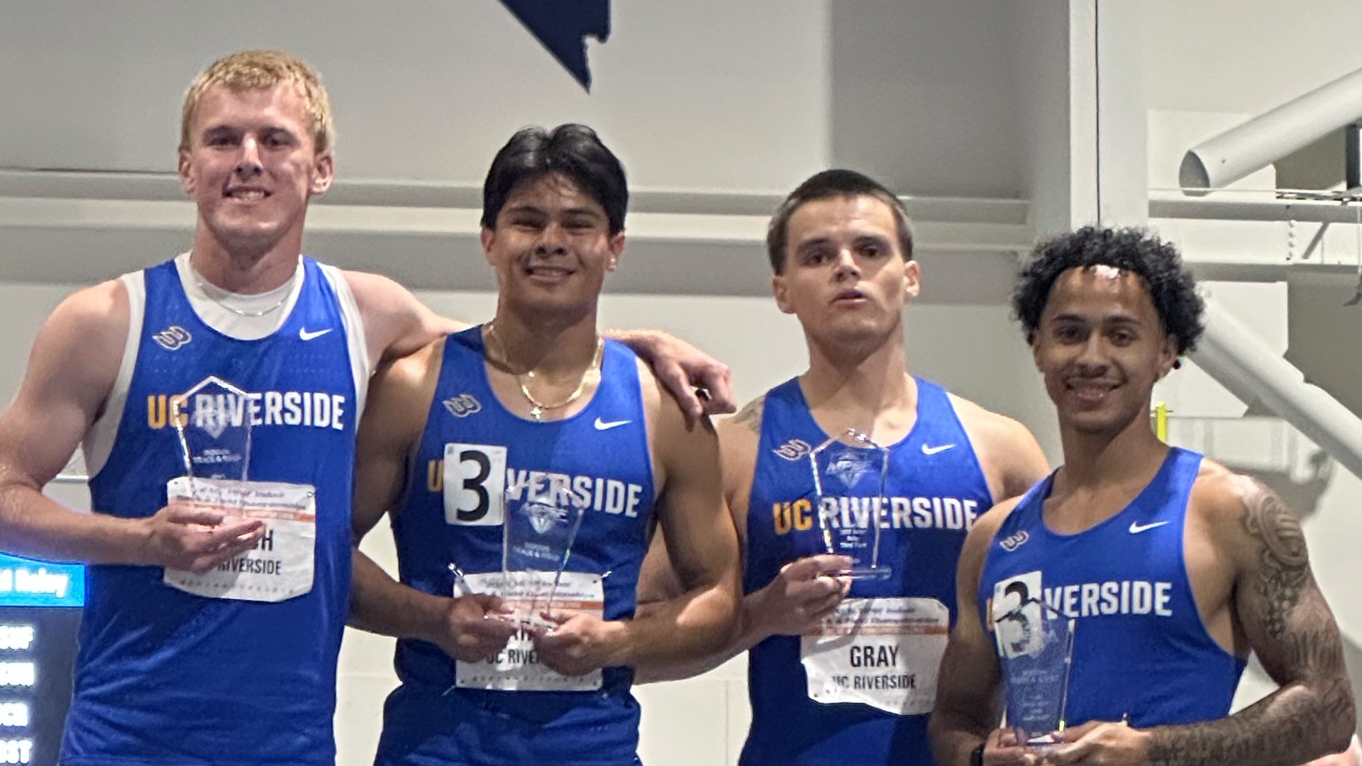 Men's 4x400 Relay Team at MPSF Championships