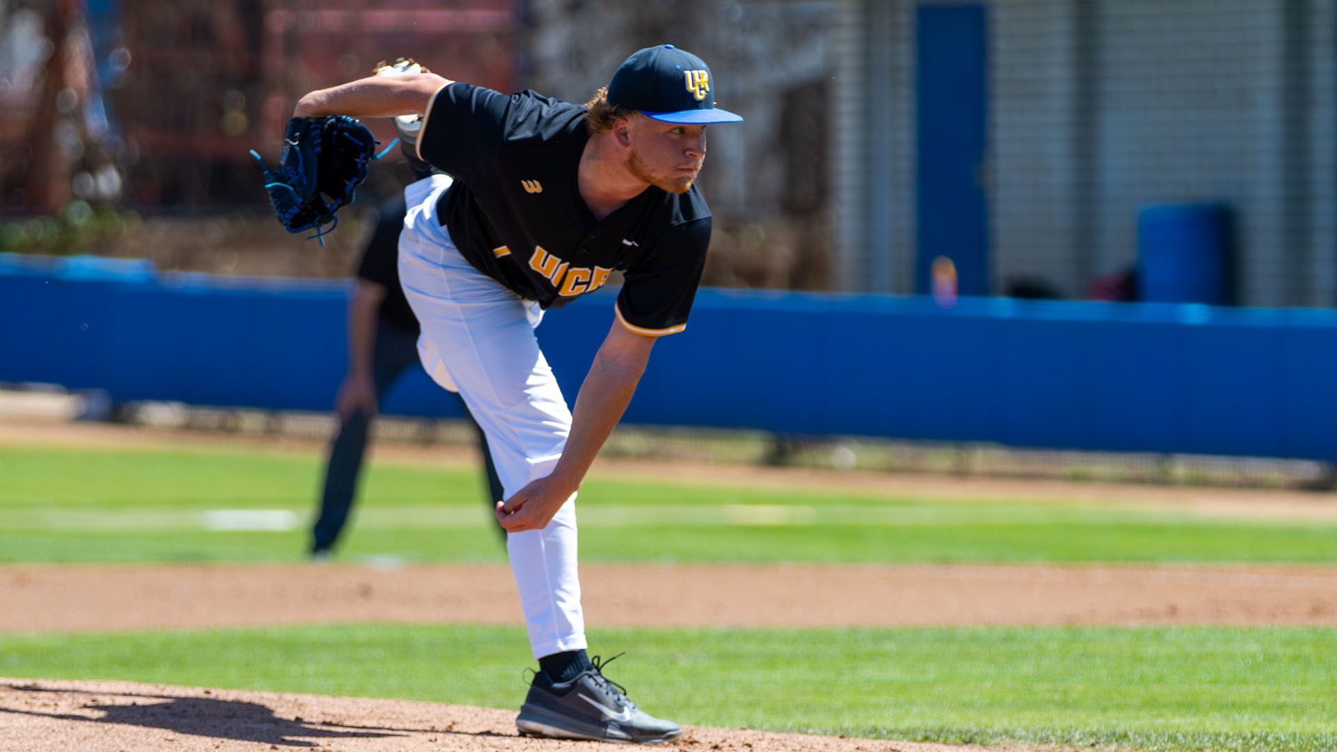 Jack Becker on the mound