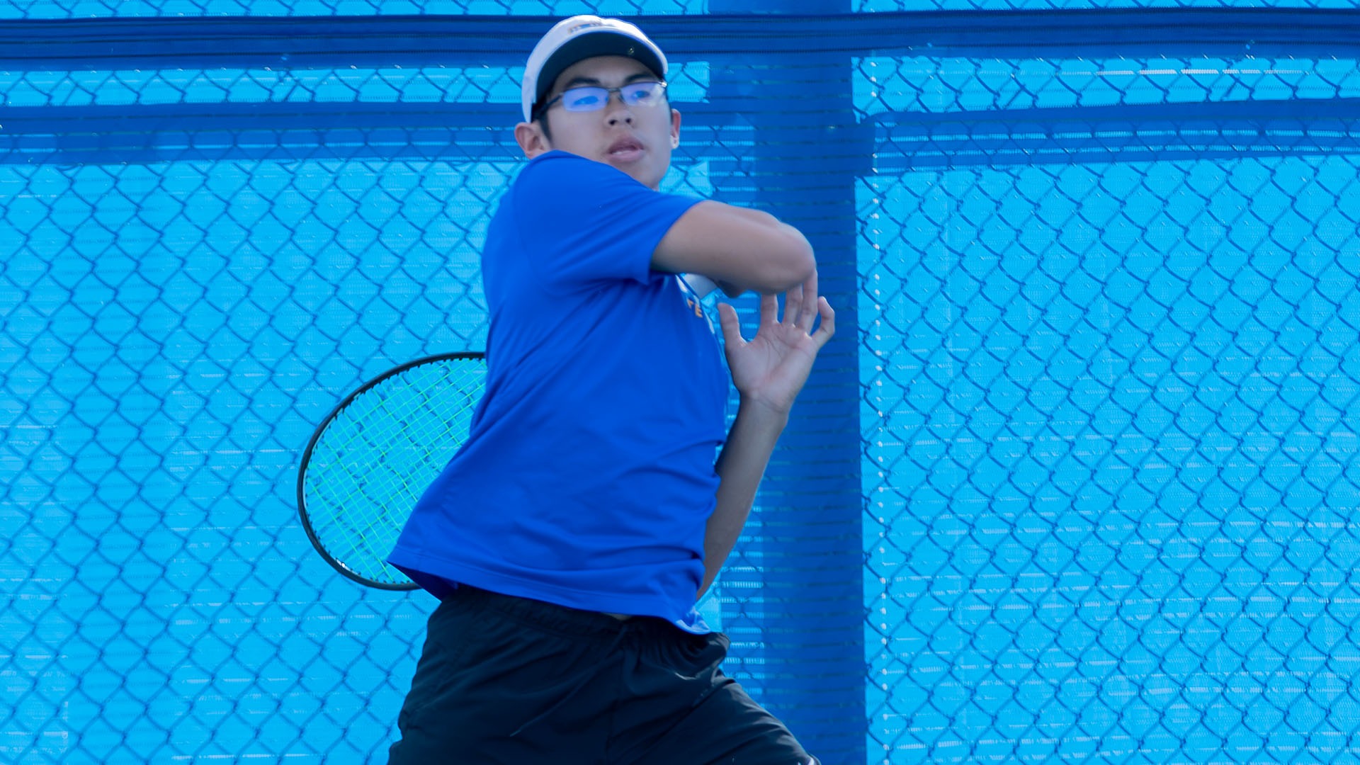 Michael Chang on the baseline vs Sac State from UCR