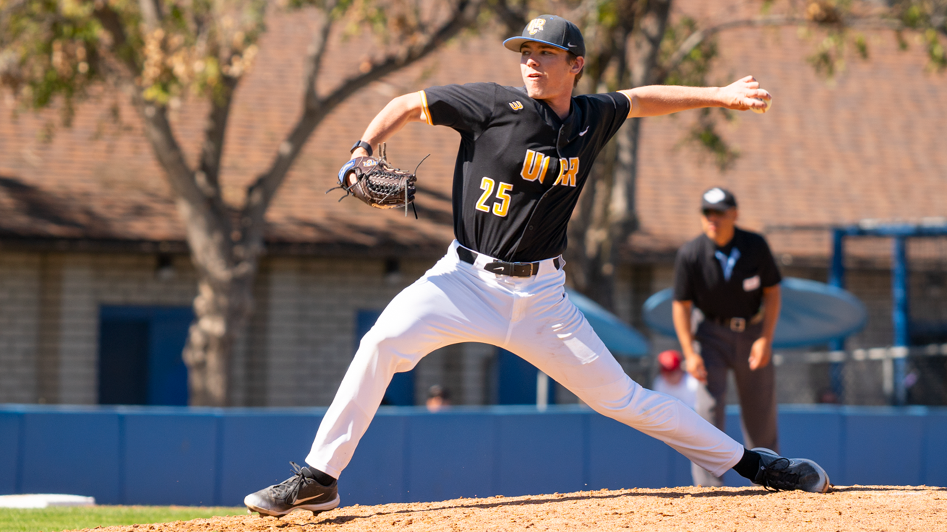Ryan Higgins on the mound