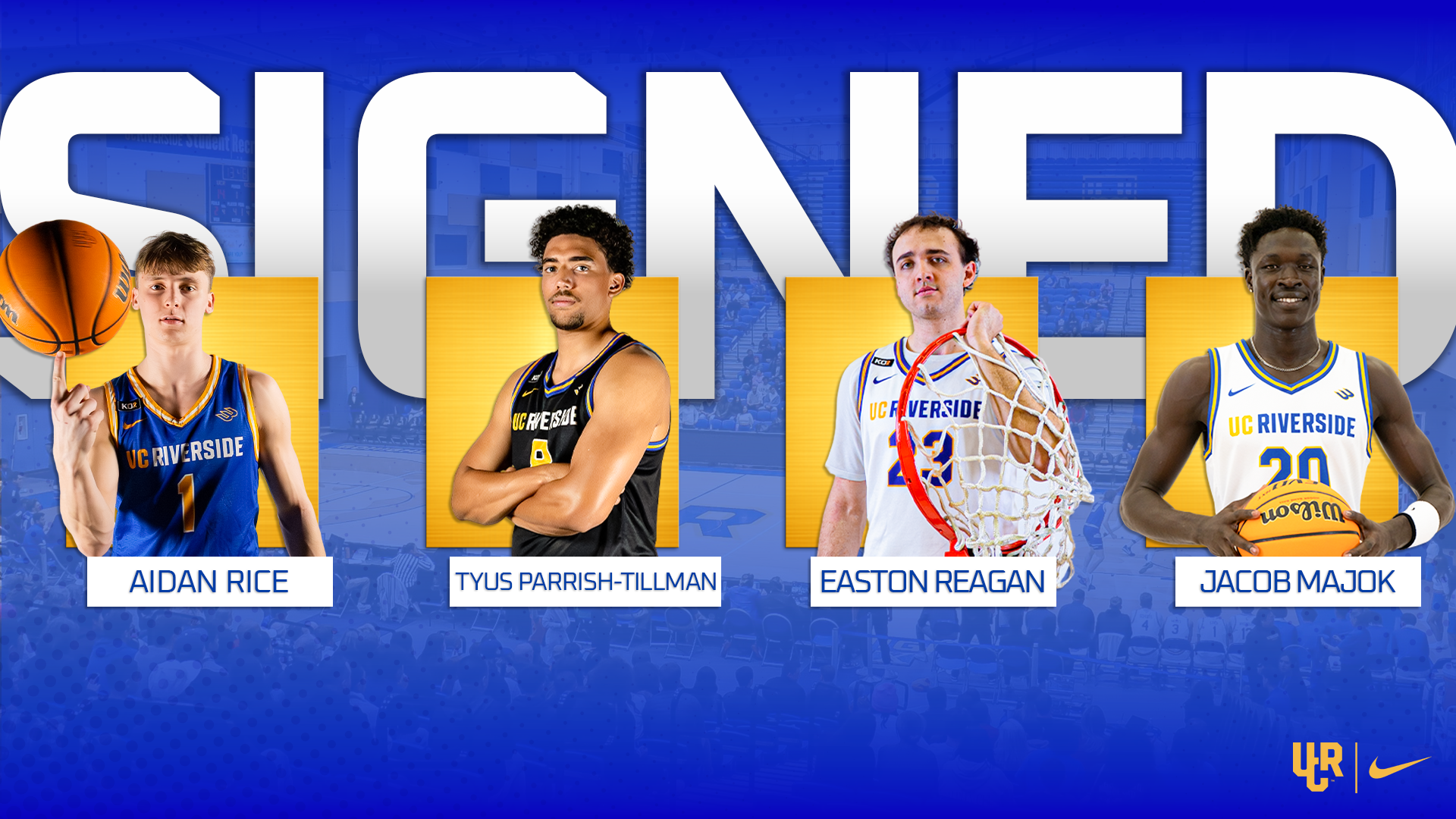 Men's Basketball First Four Signees for 2026-27 Season