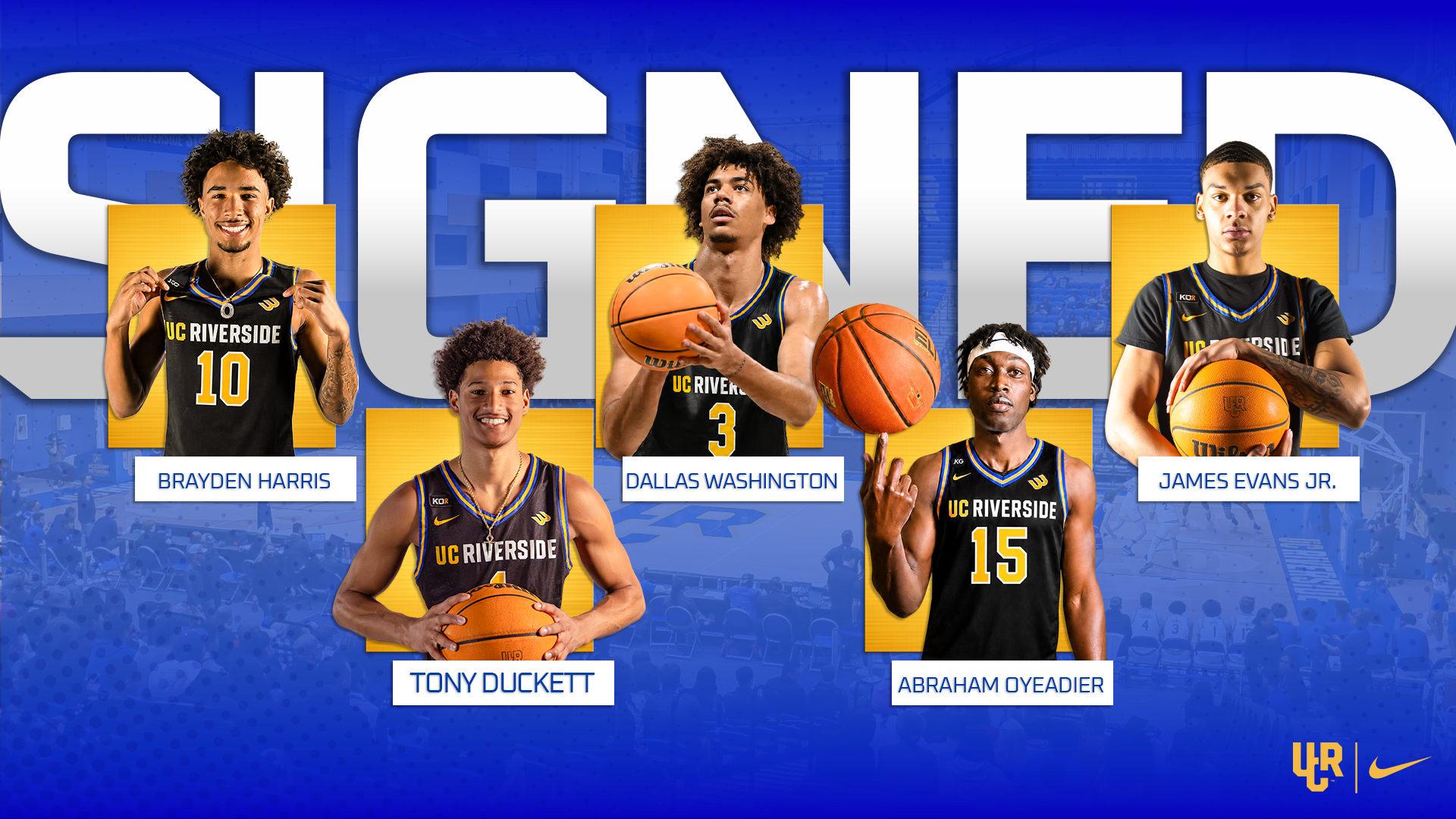 Men's Basketball Adds 5 Signees to 2026-27 Roster