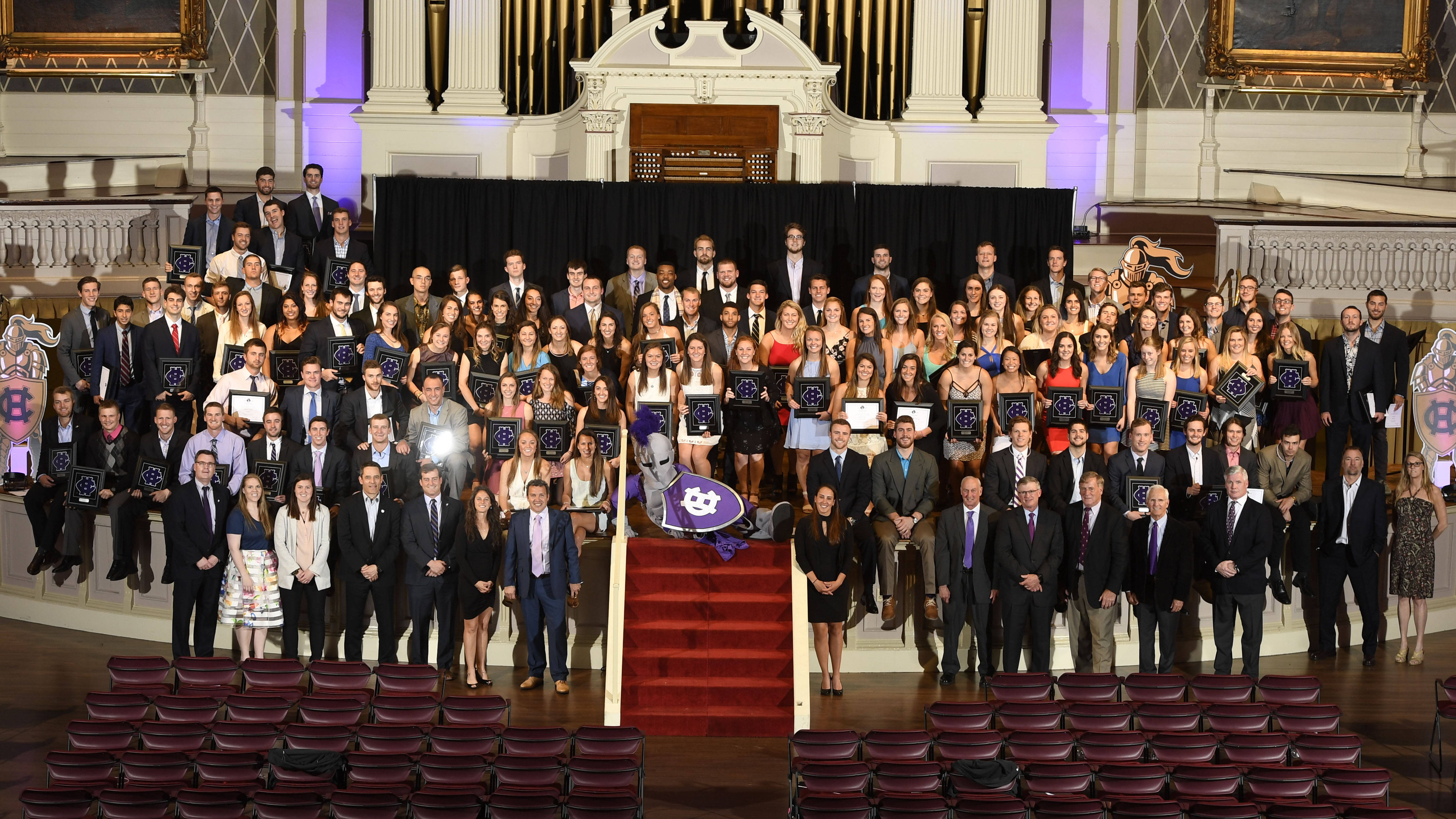 Holy Cross Honors Outstanding Achievements At Crusader Awards