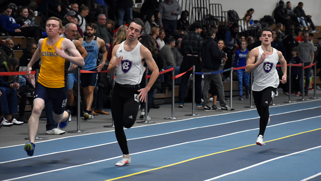 Men's Track and Field Competes at BU Valentine Invite, URI Holy Cross