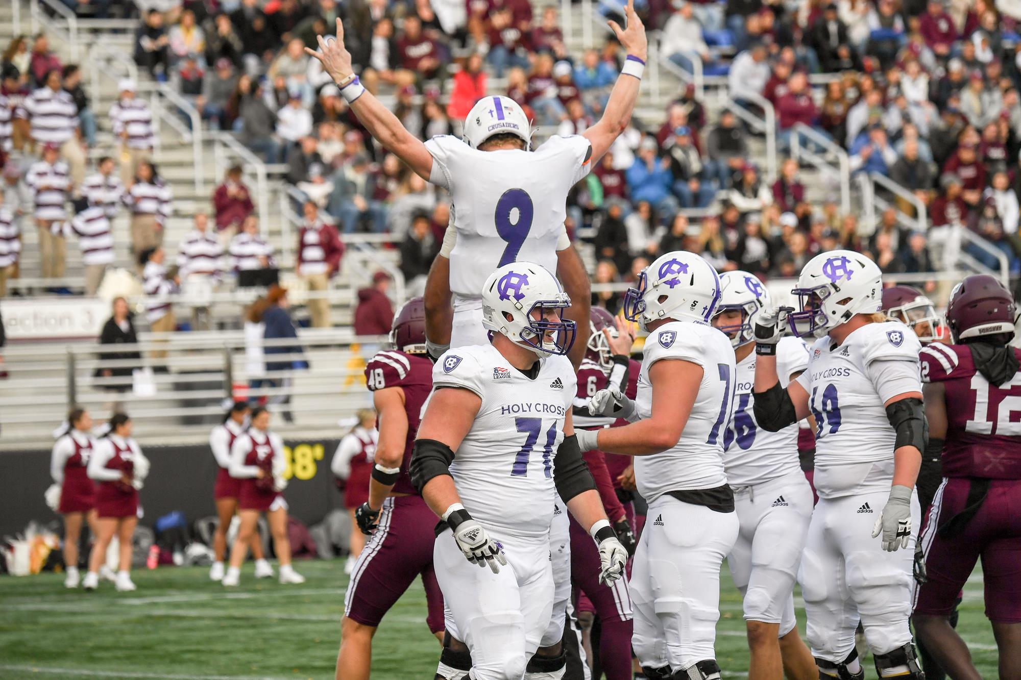 Matthew Sluka 2023 Football Holy Cross Athletics