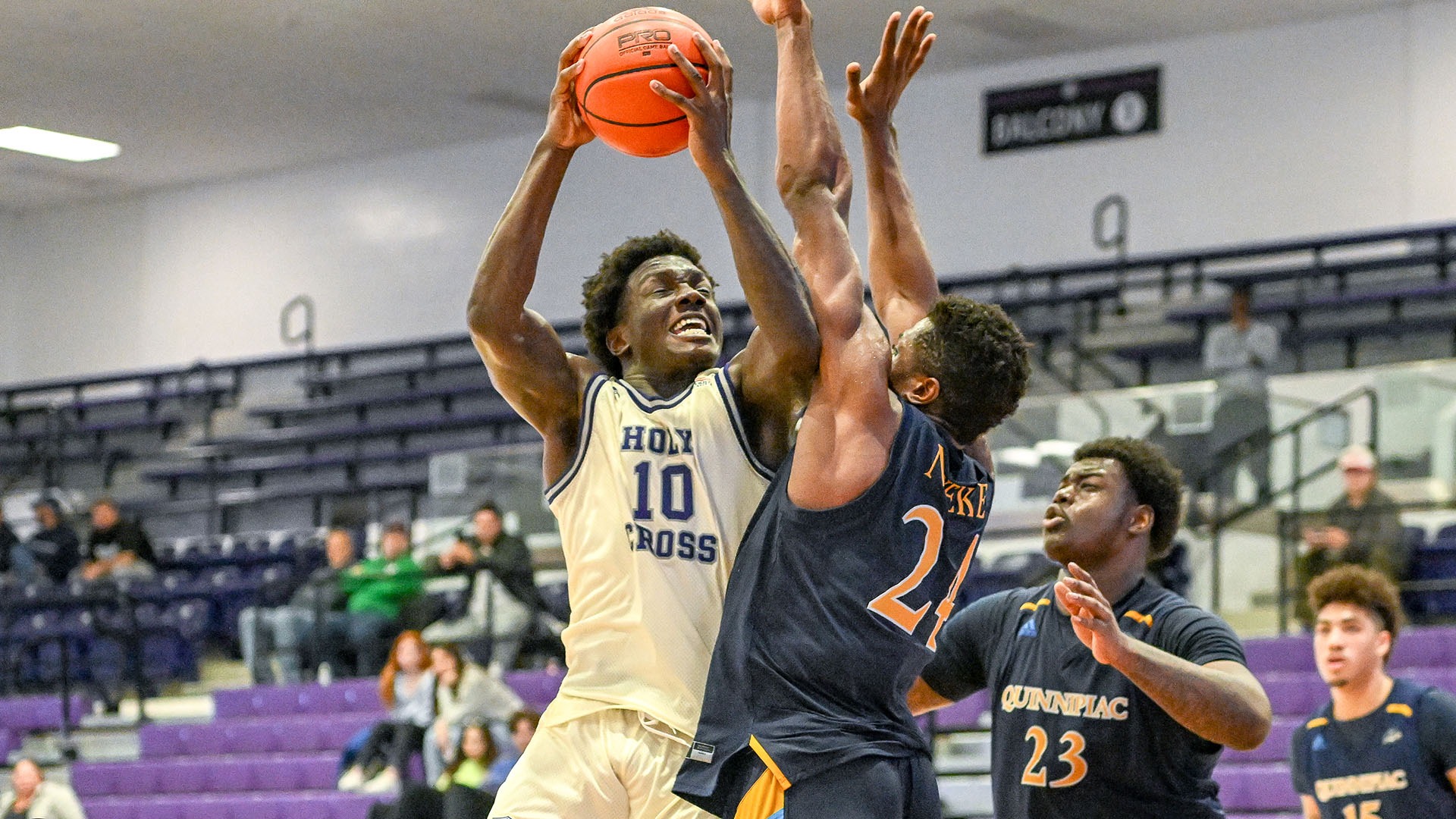 Crusaders edged by Quinnipiac Holy Cross Athletics